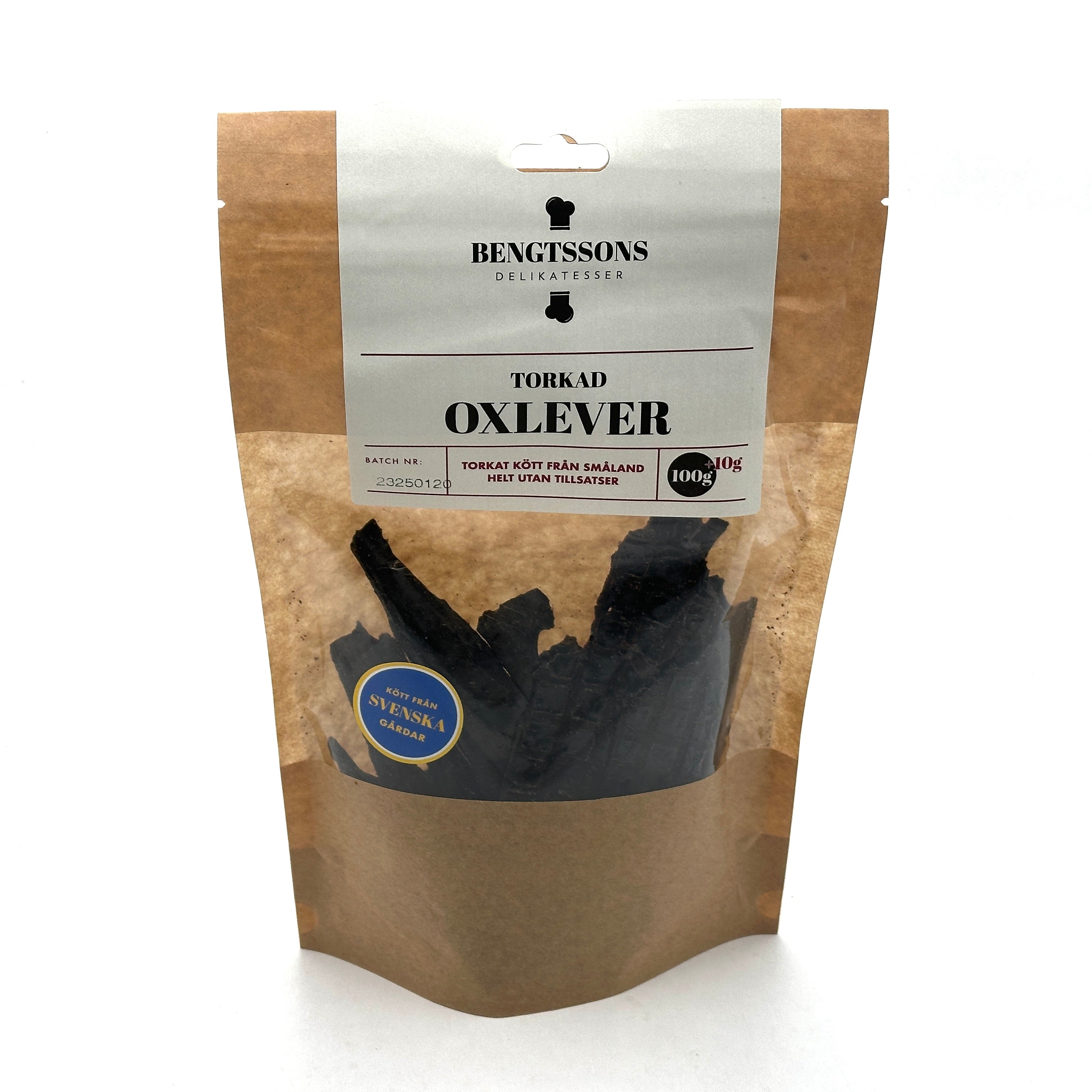 Bengtssons Delikatesser - Oxlever (110g eller 1kg)