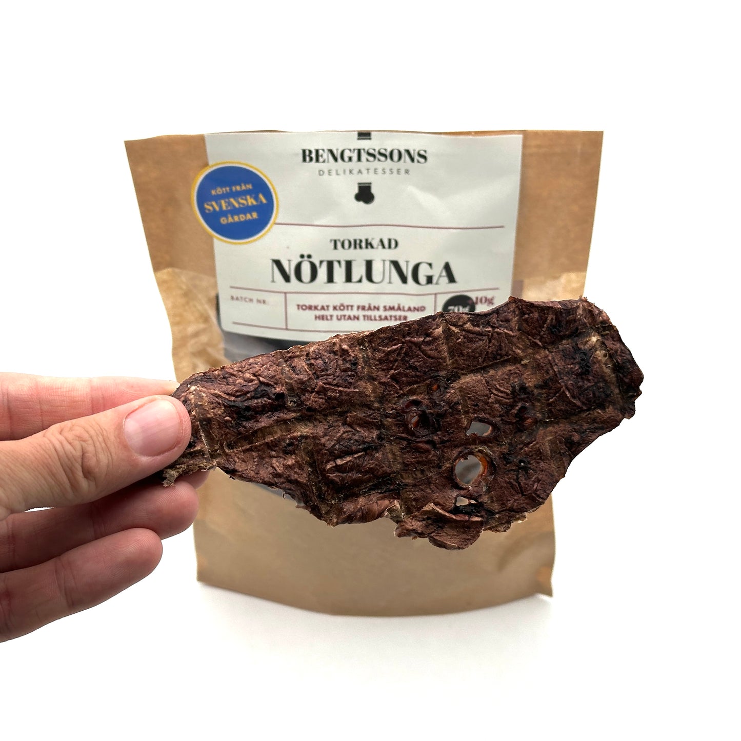 Bengtssons Delikatesser - Nötlunga (80g eller 1kg)
