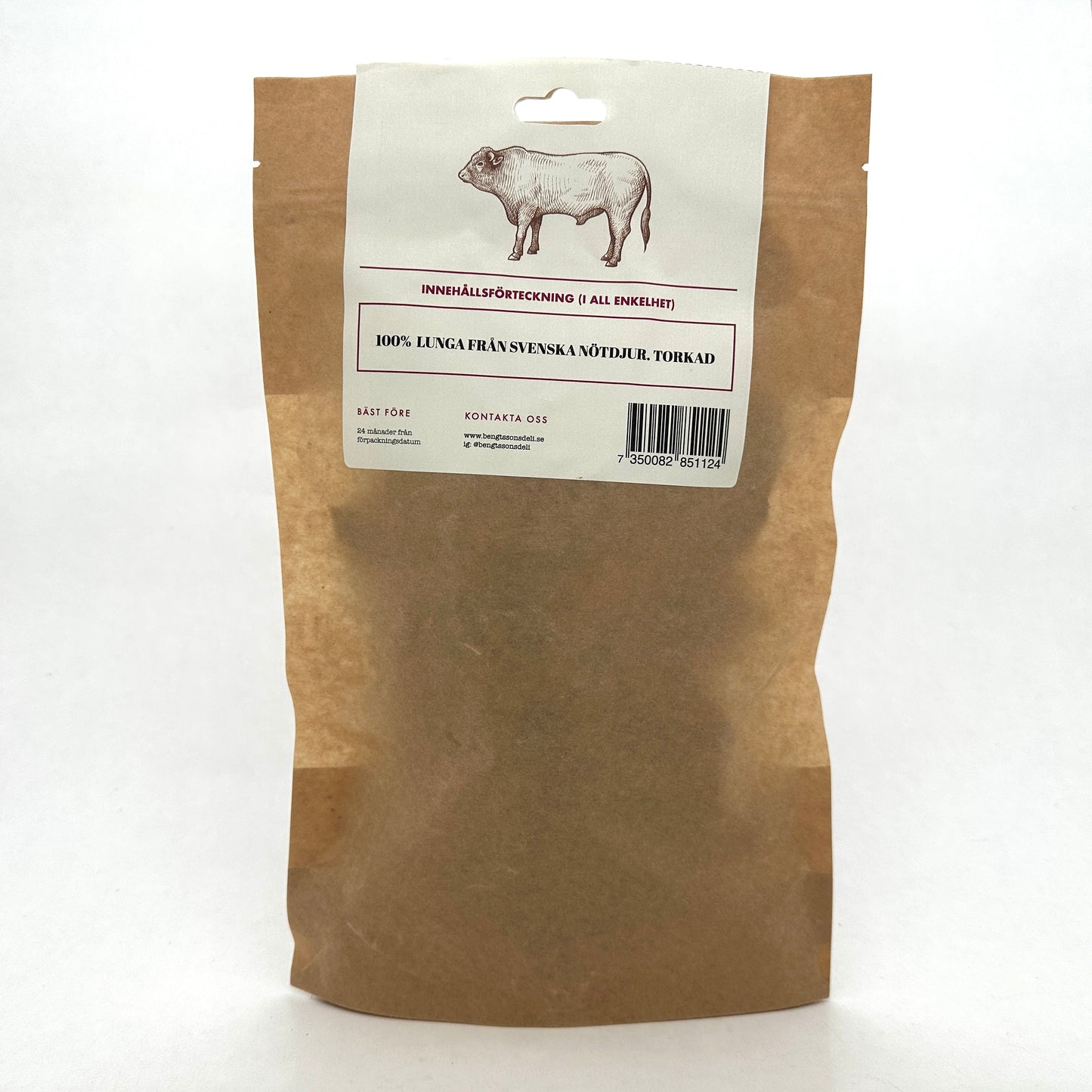 Bengtssons Delikatesser - Nötlunga (80g eller 1kg)