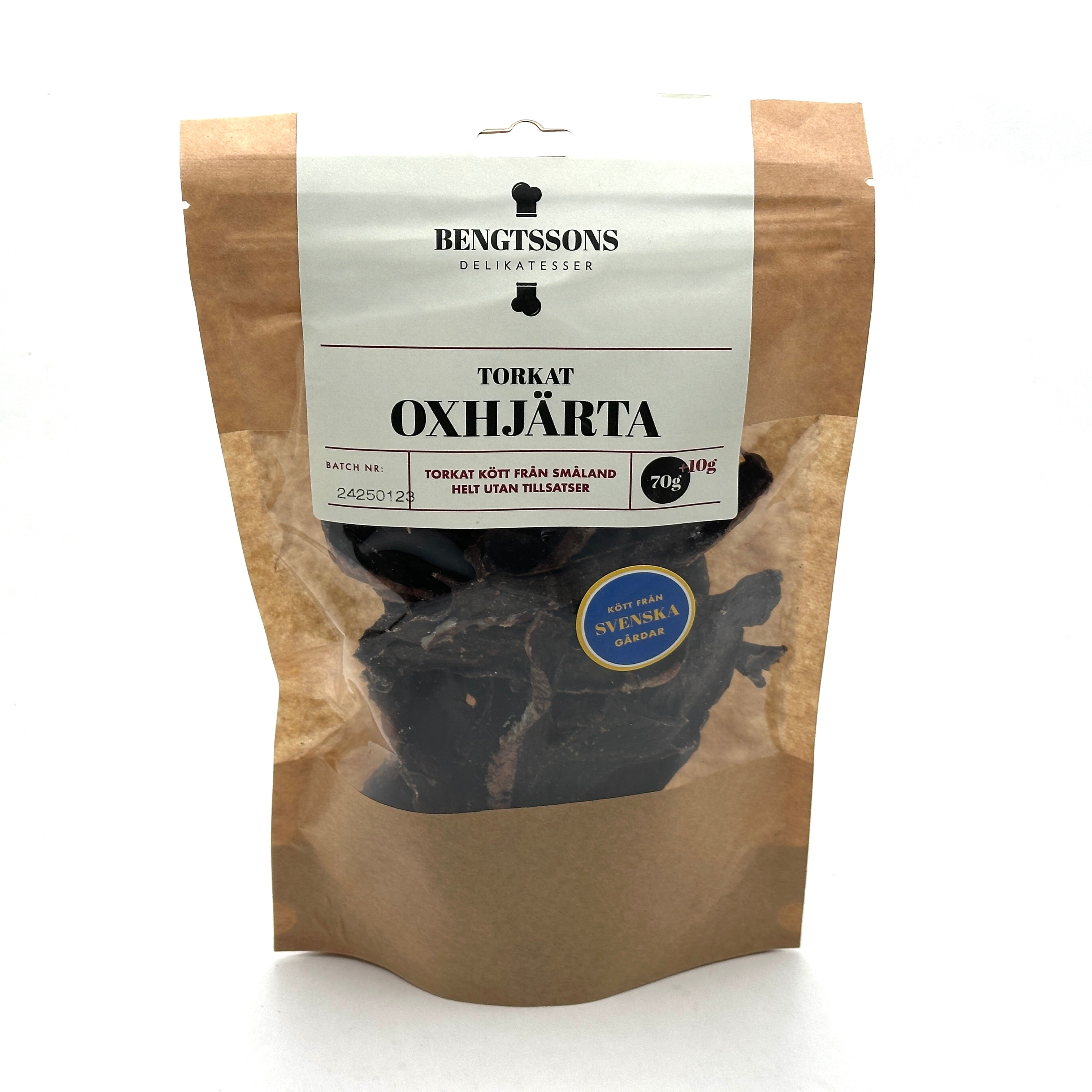 Bengtssons Delikatesser - Oxhjärta (80g eller 800g)