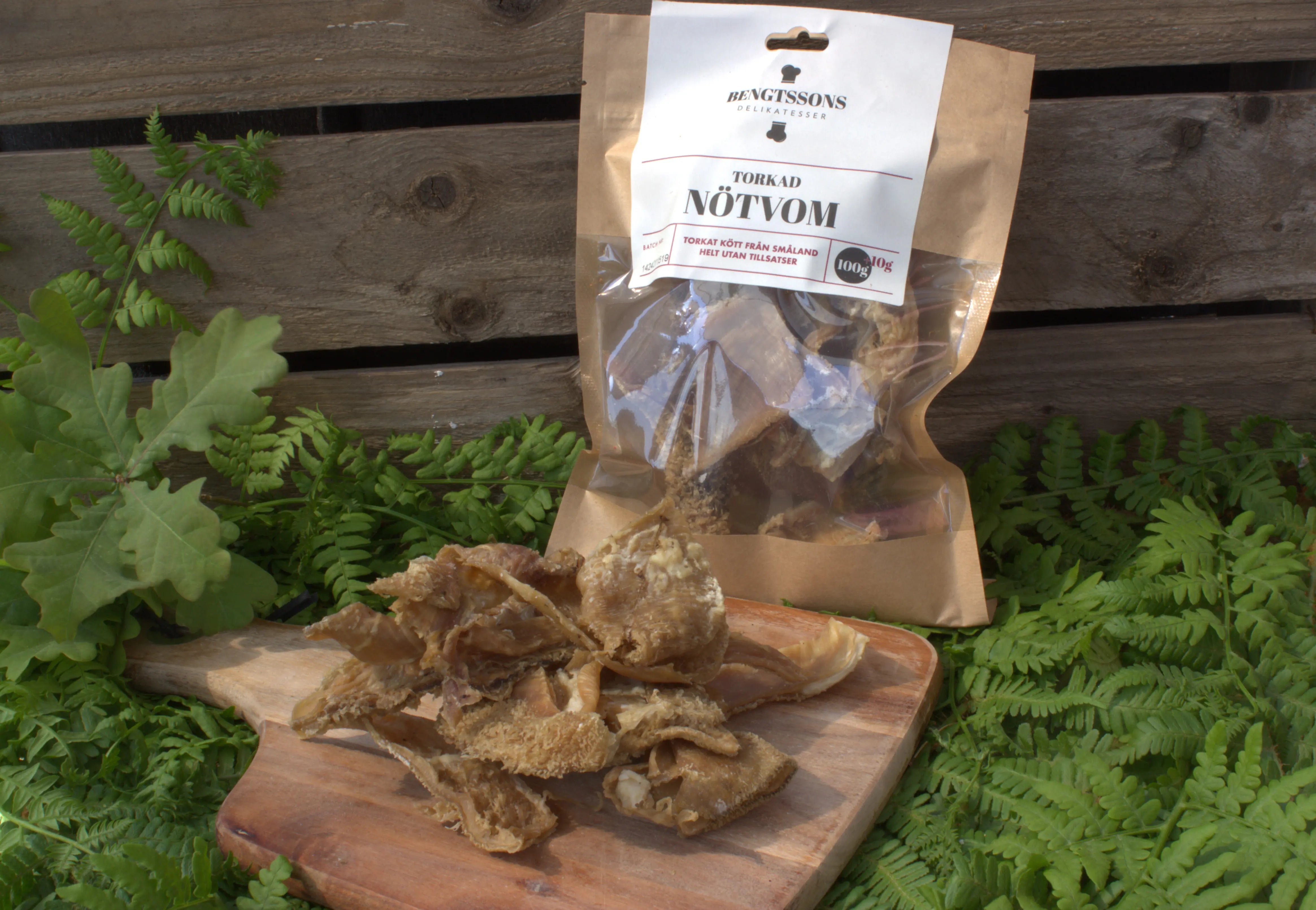 Bengtssons Delikatesser - Torkad nötvom (110g eller 1kg)