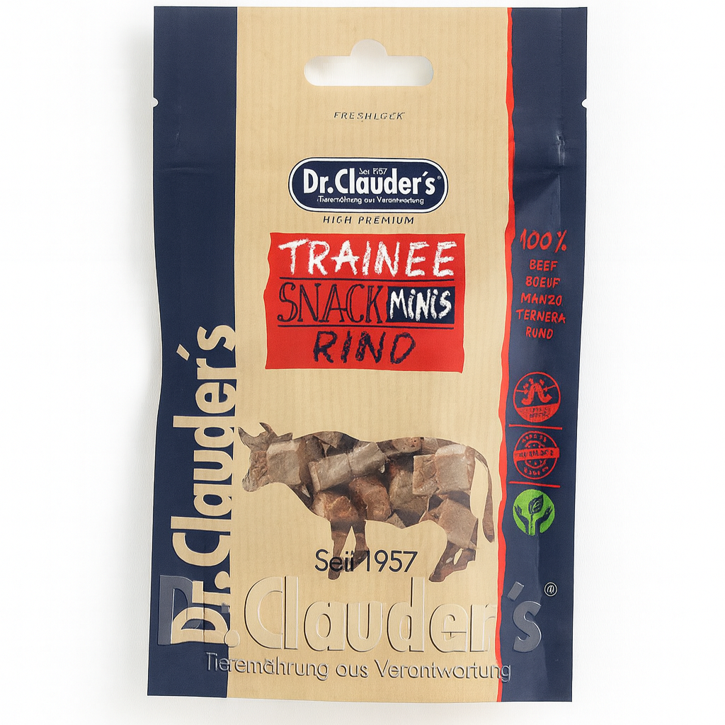 Dr. Clauder´s - Minibitar av nötkött (50g)