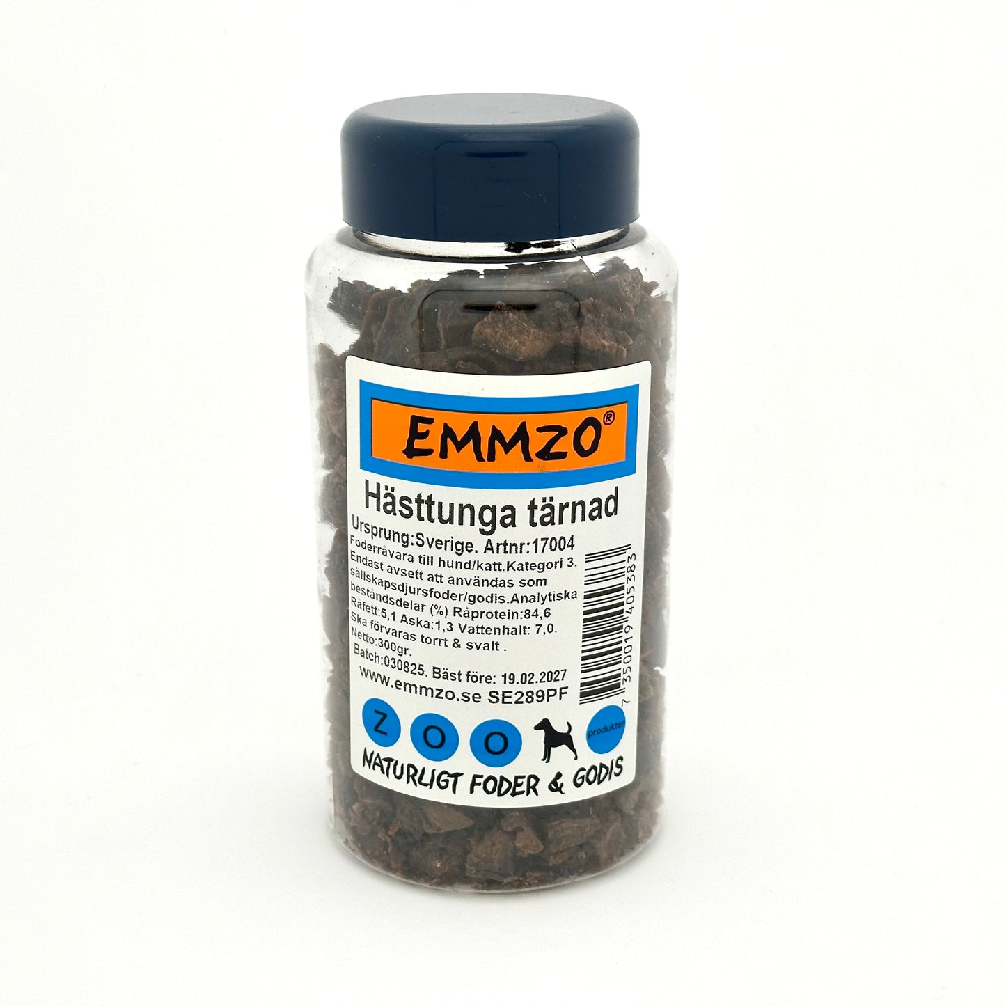Emmzo - Svensk hästtunga tärnad (300g)