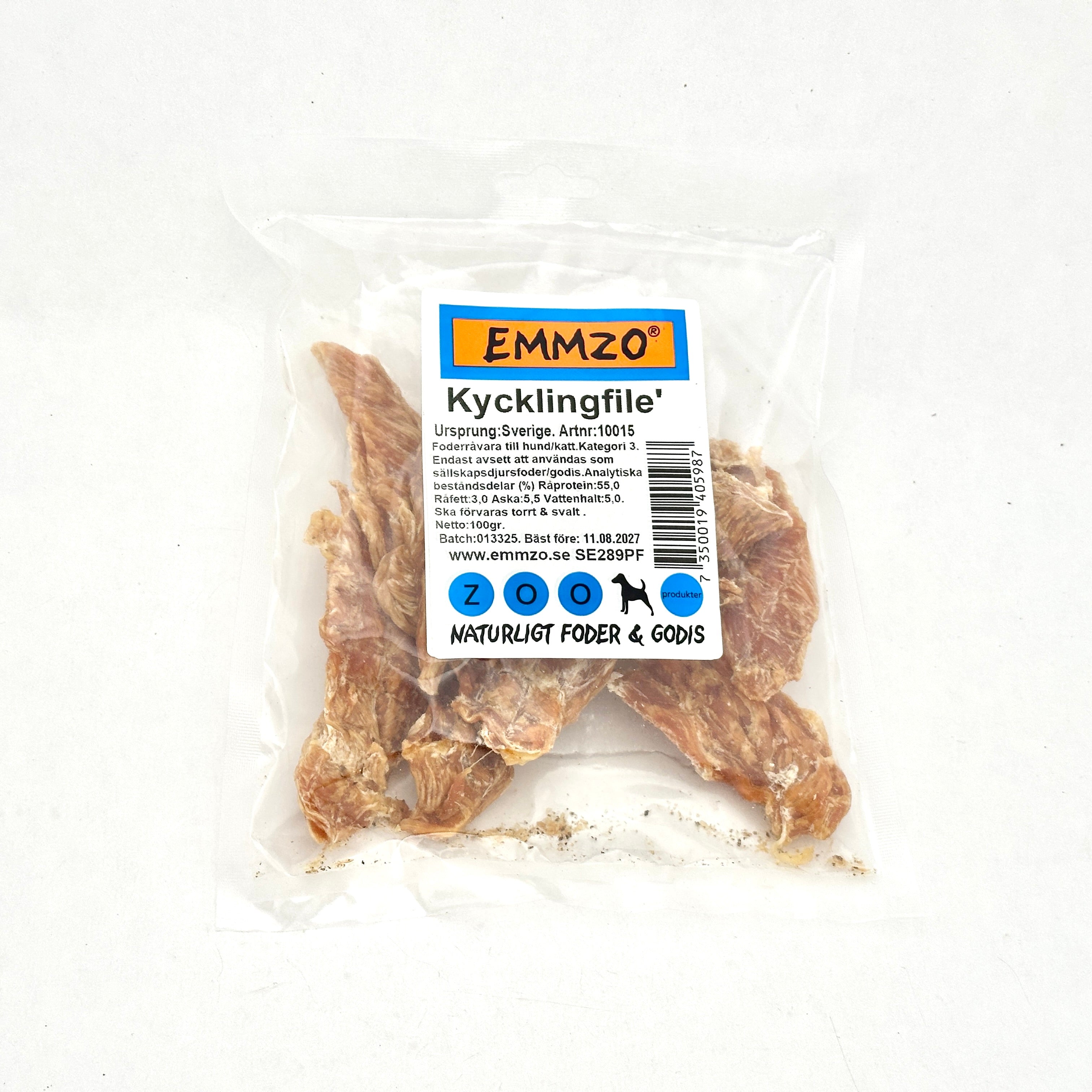 Emmzo - Svensk kycklingfilé (100g, 500g eller 1kg)