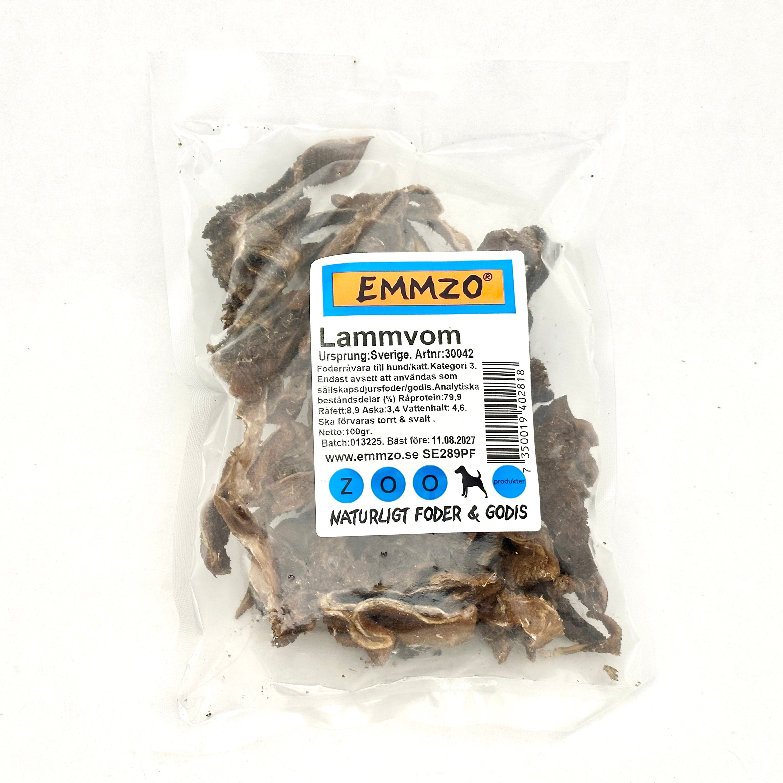 Emmzo - Lammvom (100g eller 1kg)
