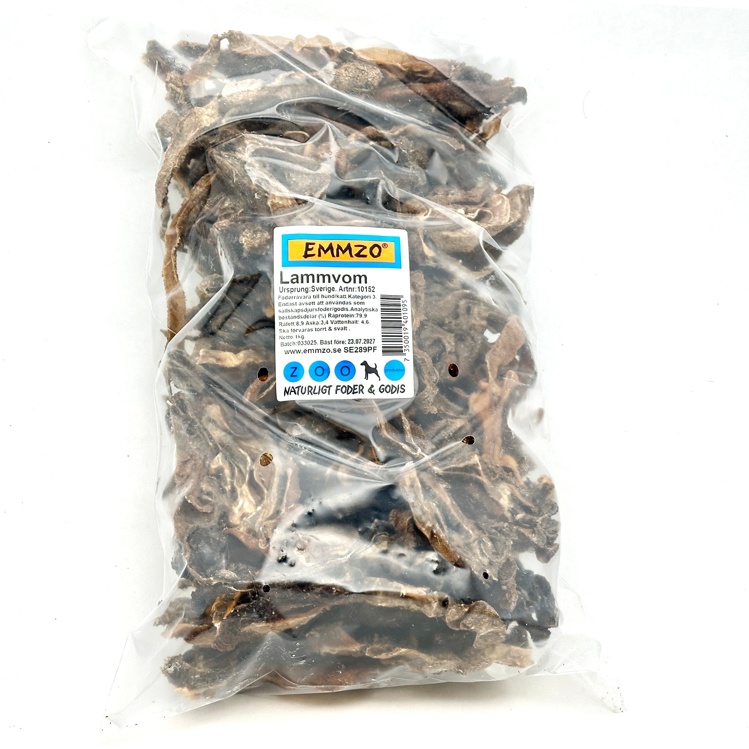 Emmzo - Lammvom (100g eller 1kg)