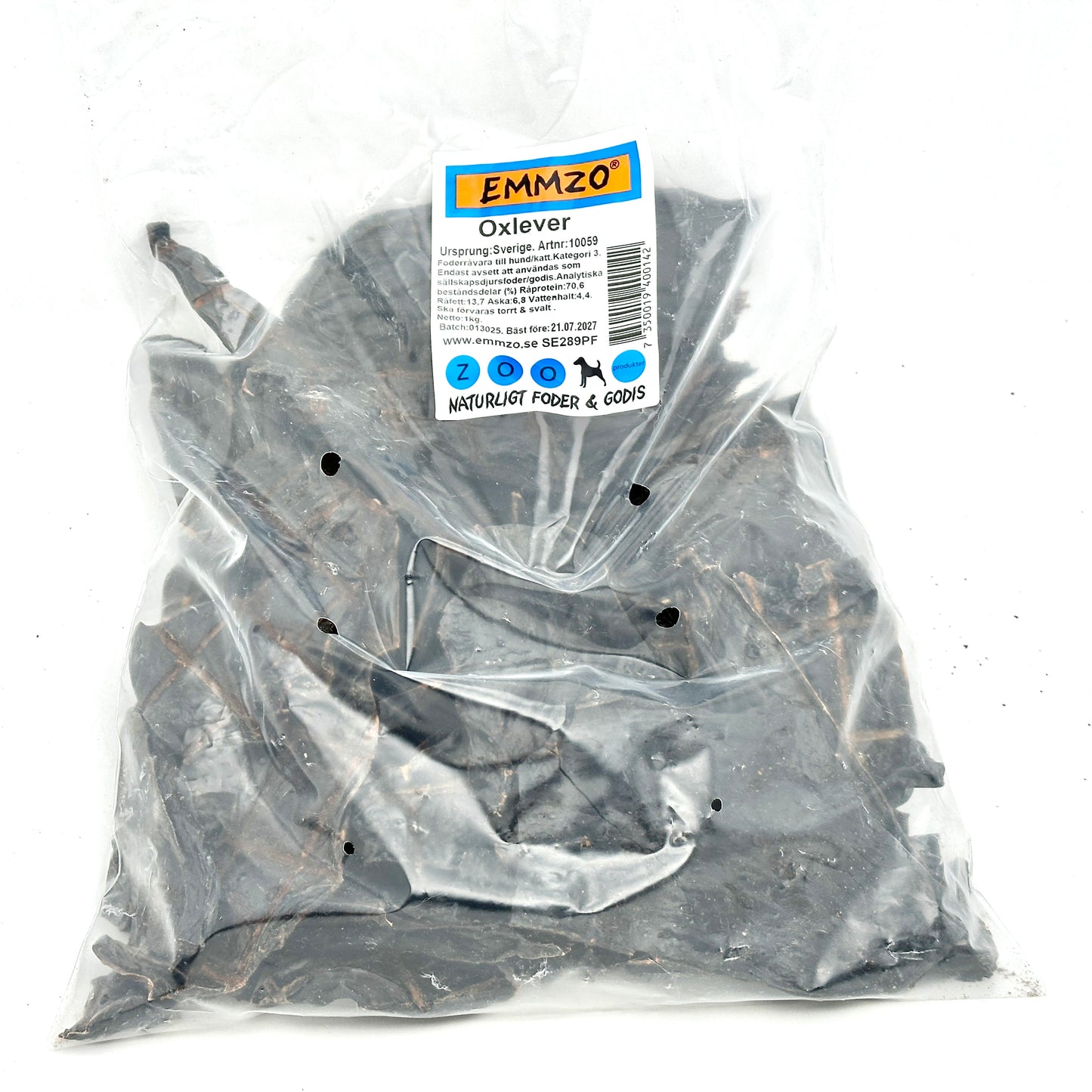 Emmzo - Svensk oxlever (100g, 200g eller 1kg)