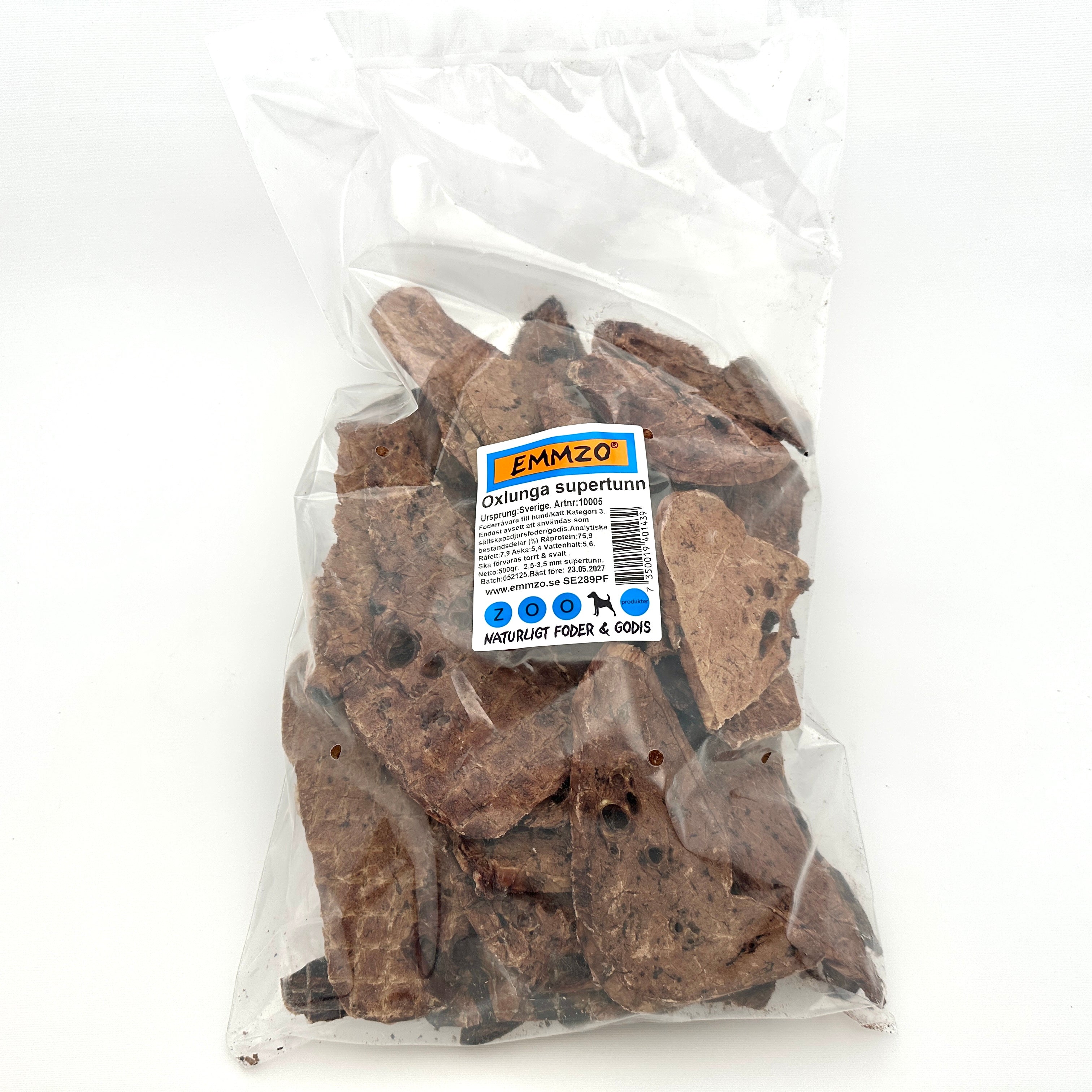 Emmzo - Svensk oxlunga supertunn (500g)