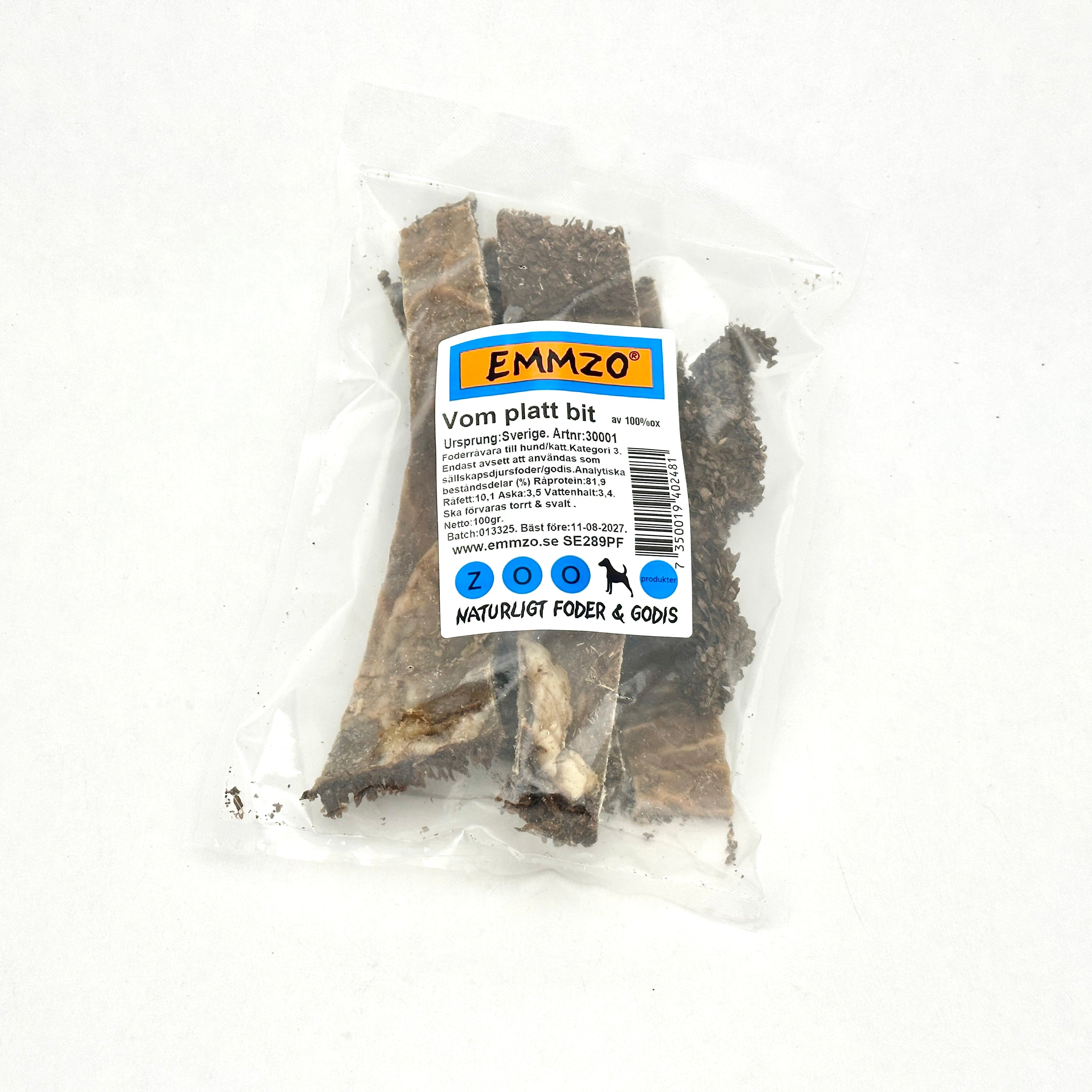 Emmzo - Vom platt i bit (100g eller 1kg)