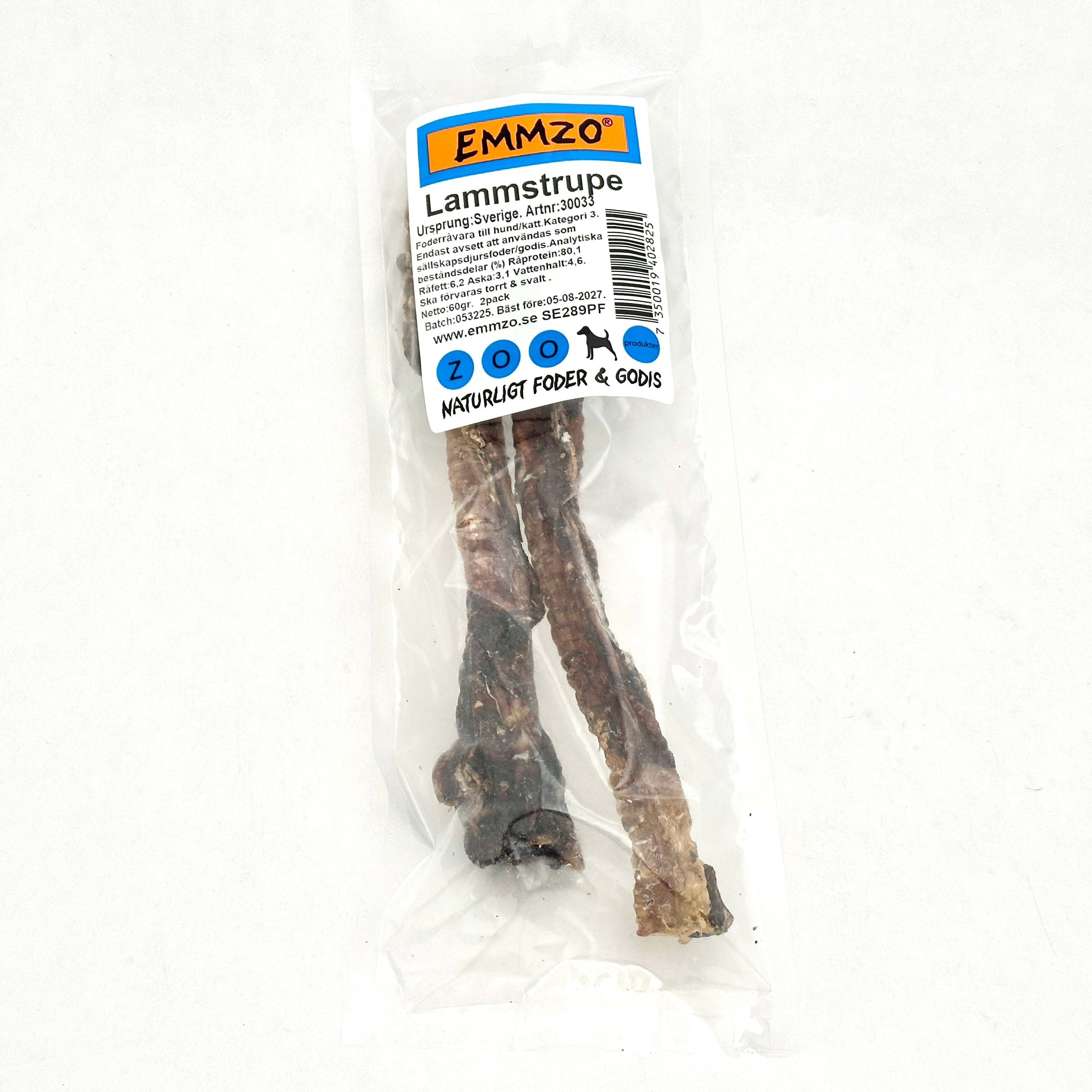 Emmzo - Svensk lammstrupe (2-pack)