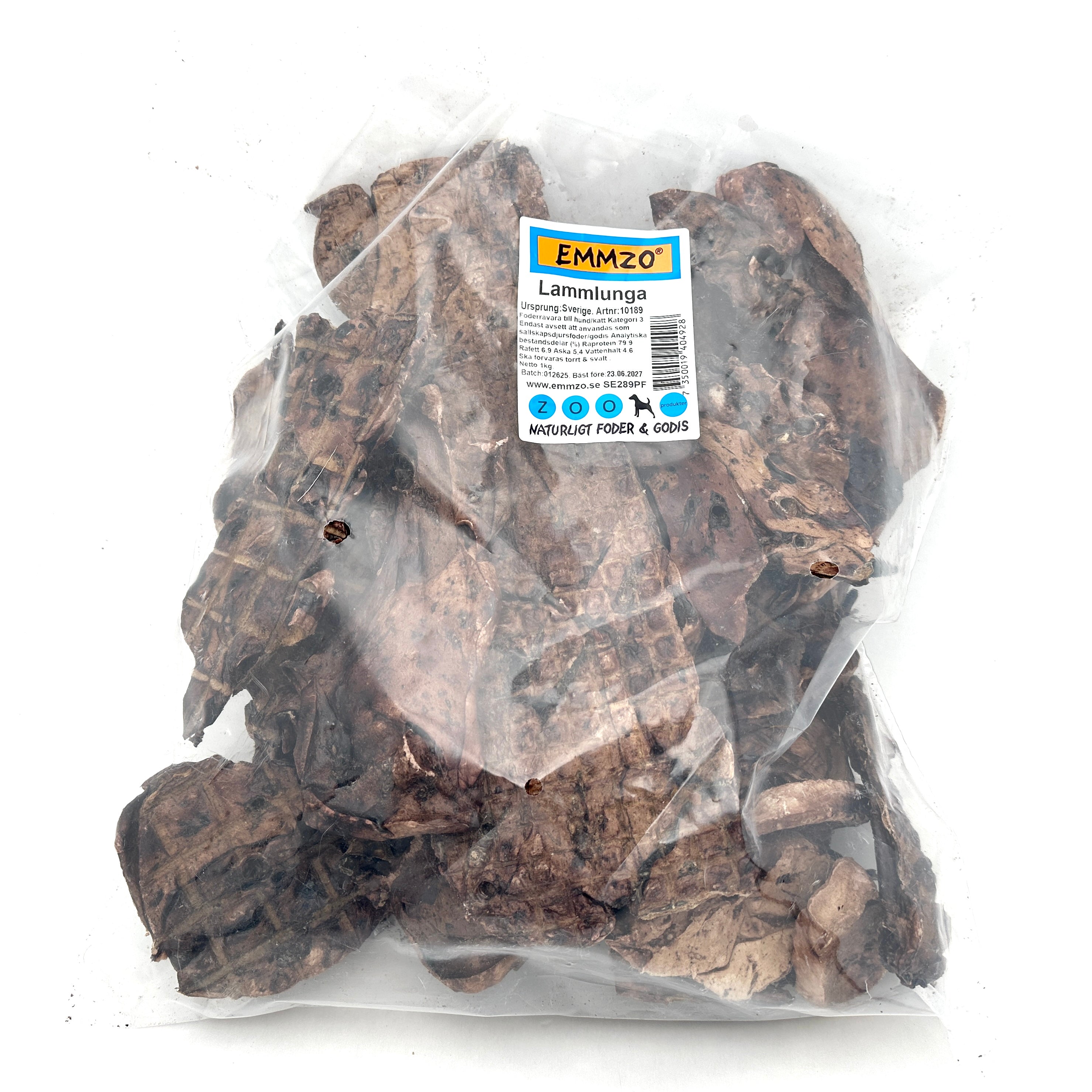 Emmzo - Svensk lammlunga (200g, 500g eller 1kg)