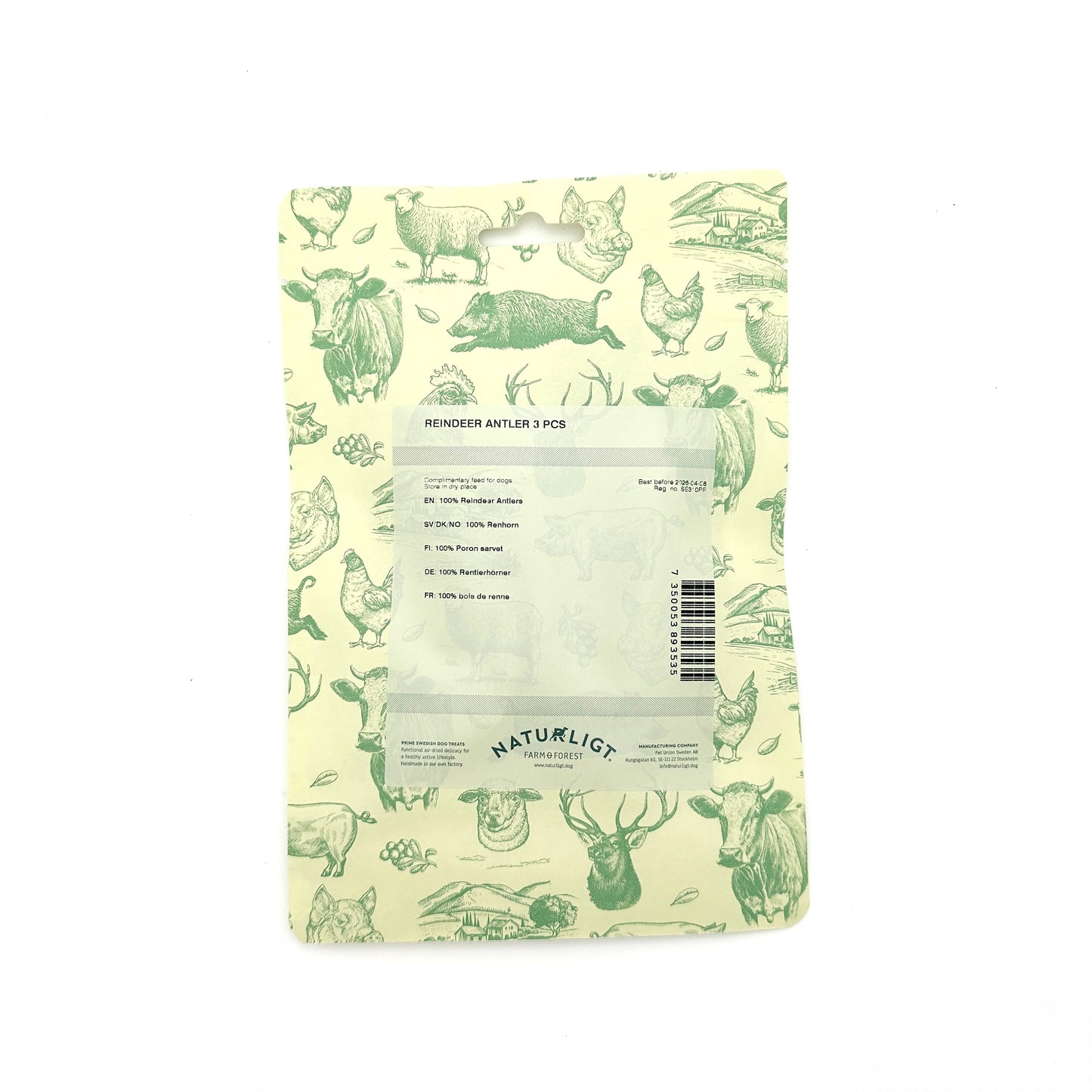 Farm & Forest - Renhorn i bitar (3-pack)