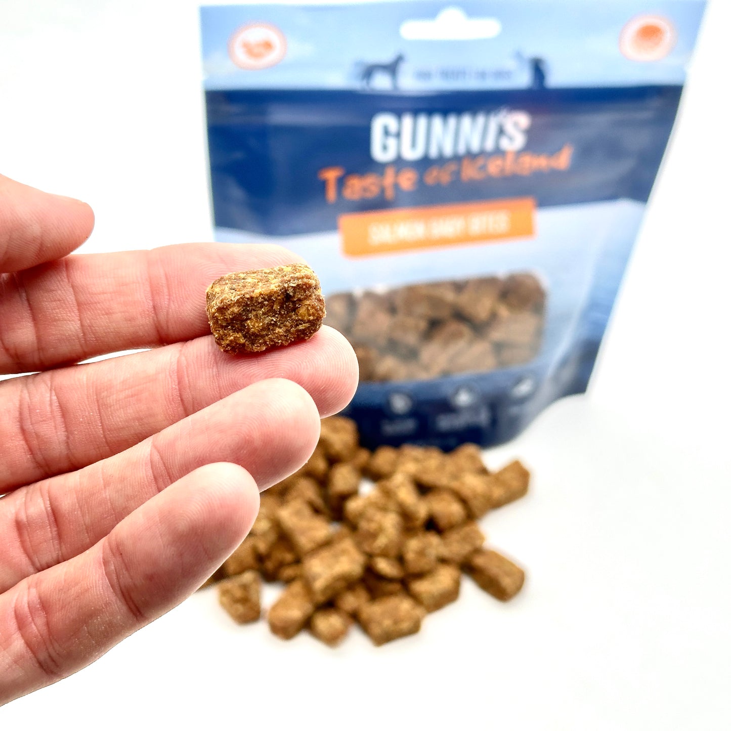 Gunnis - Bitar av lax (85g)