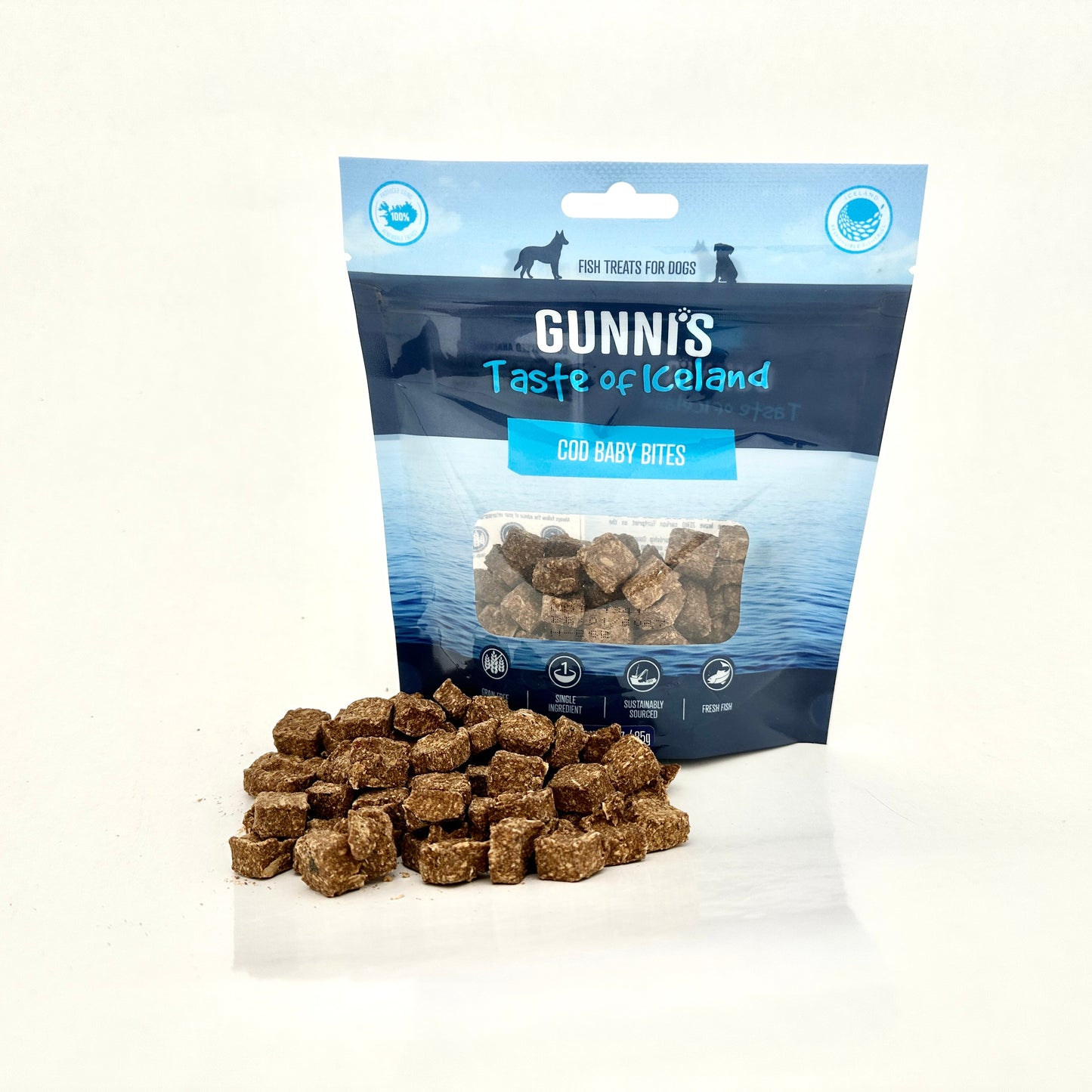 Gunnis - Bitar av torsk (85g)