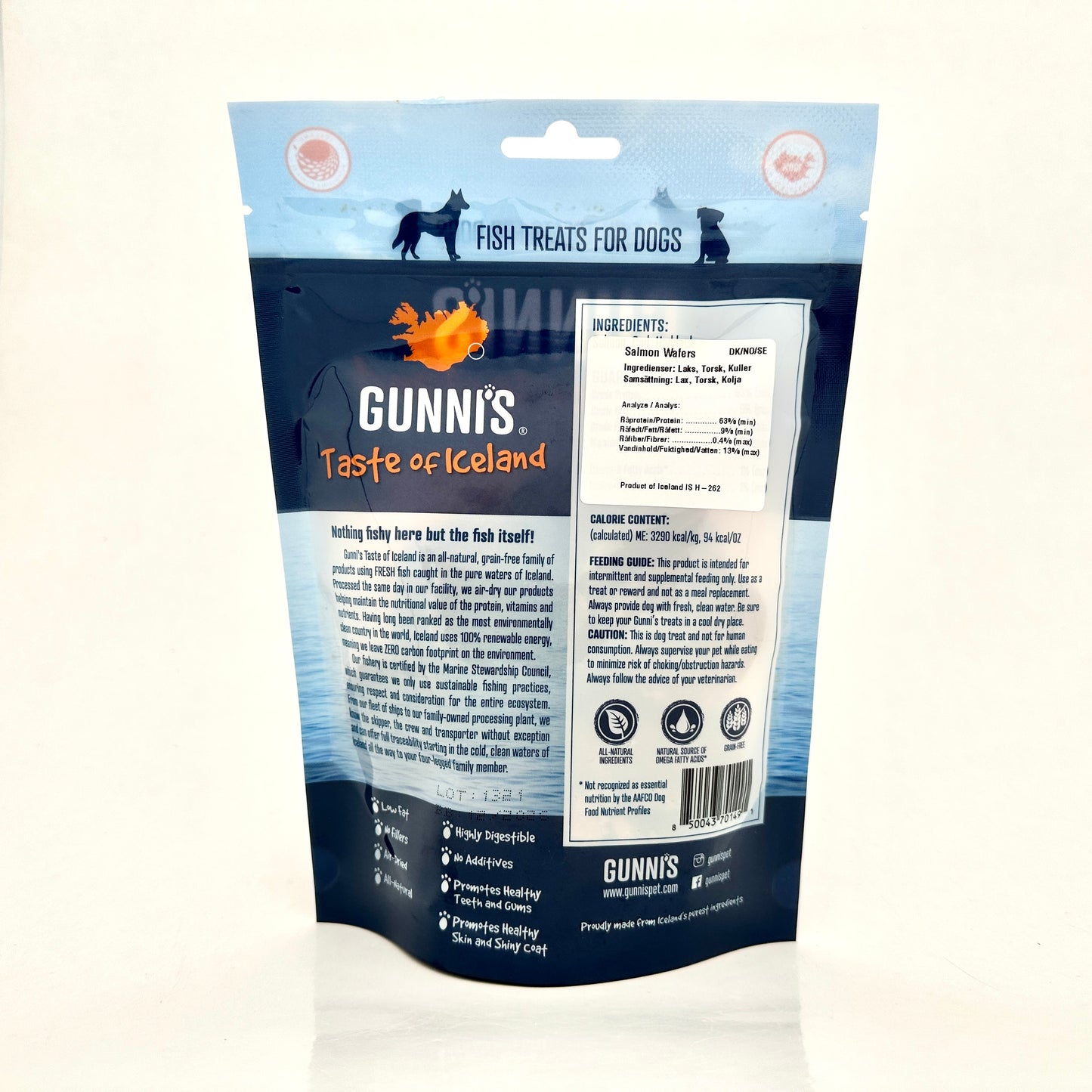 Gunnis - Kex av lax (85g)