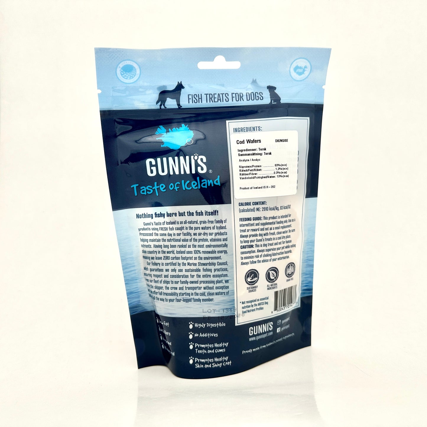 Gunnis - Kex av torsk (85g)