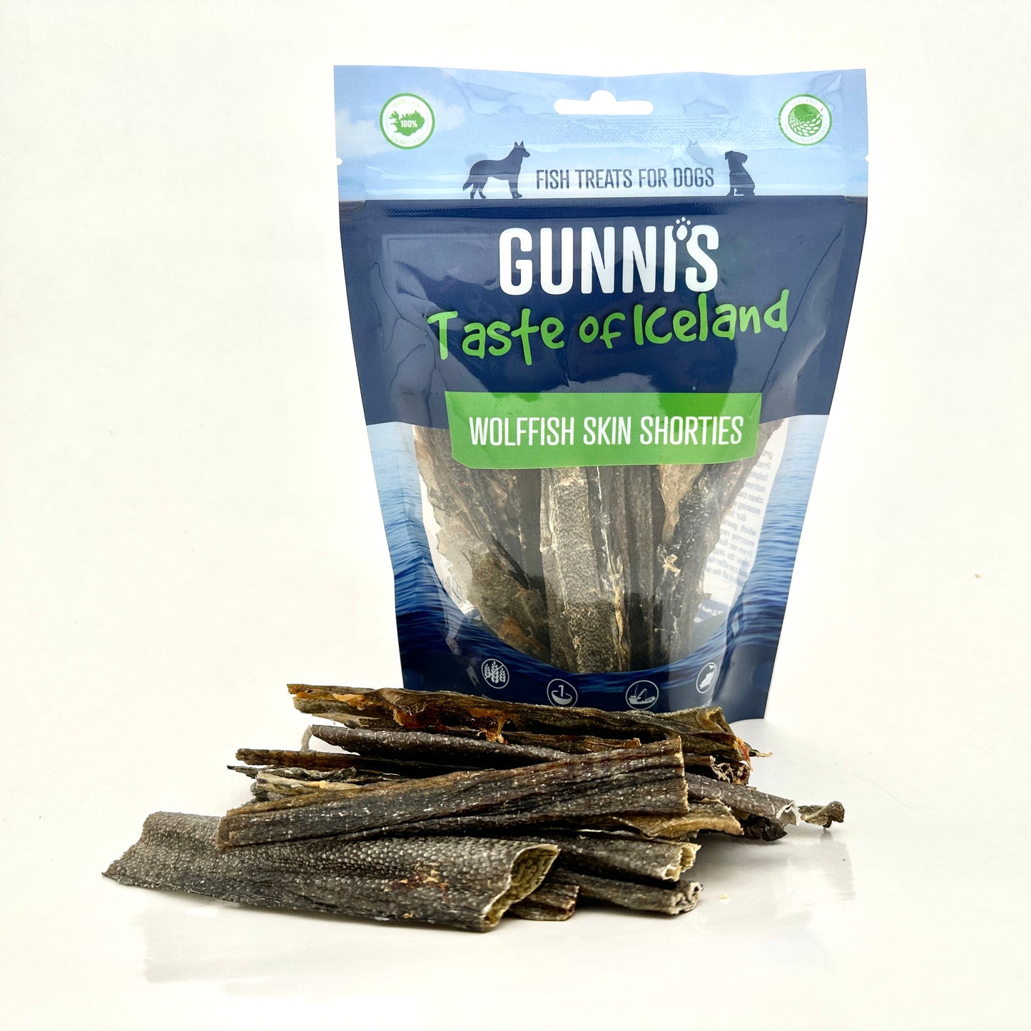 Gunnis - Torkat havskattsskinn (71g)