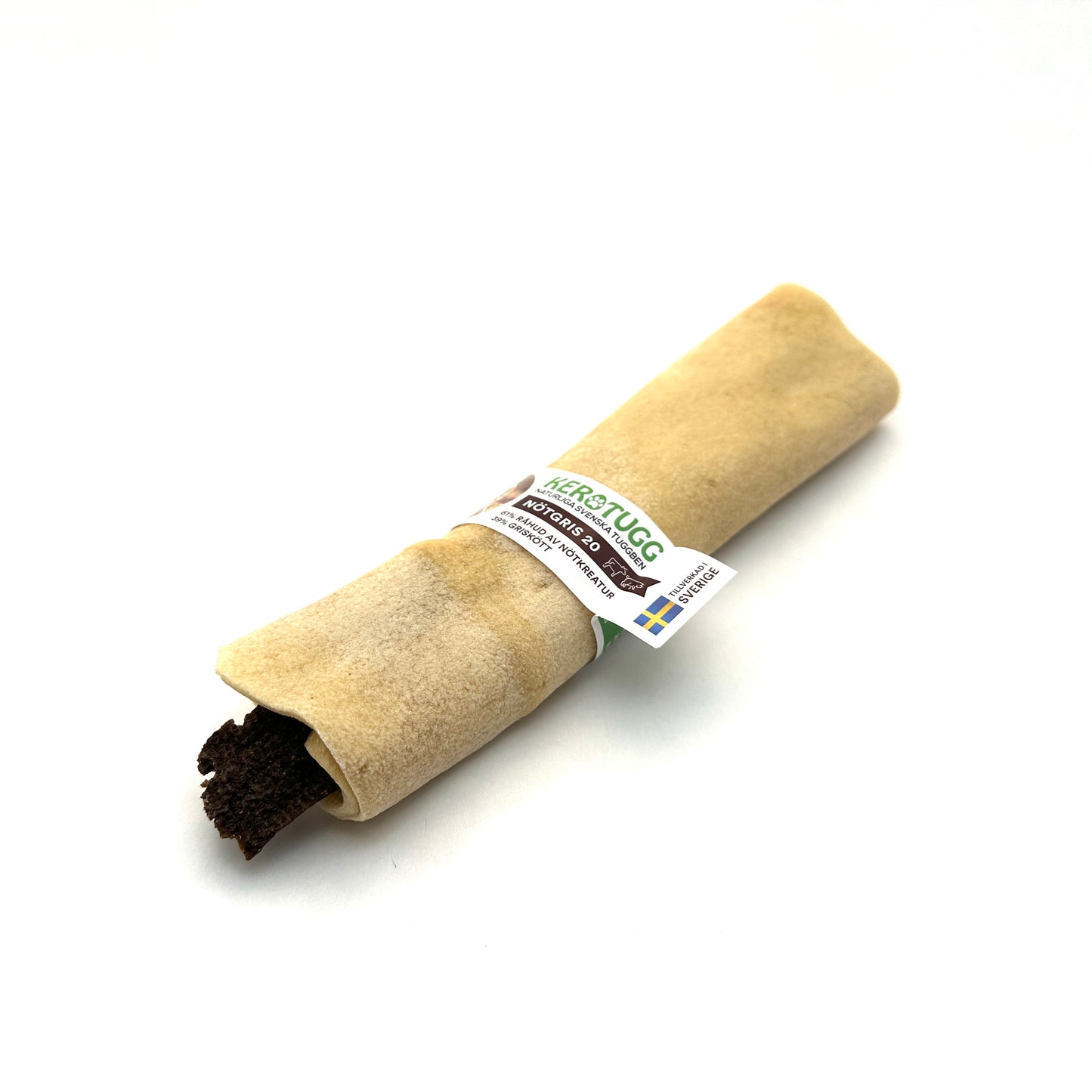 Kerotugg - Nötrulle fylld med grishjärta (15, 20 eller 28cm)