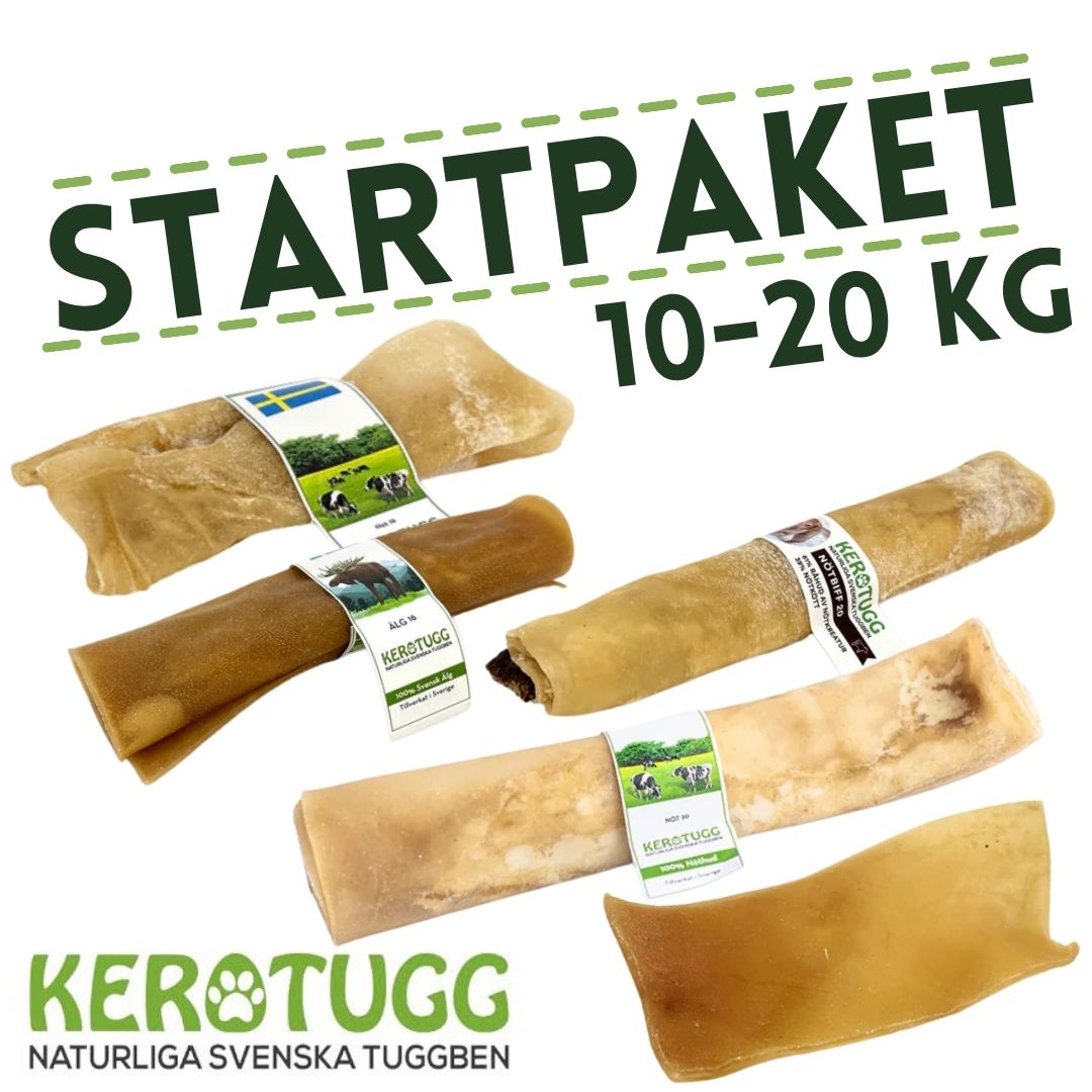 Kerotugg - Startpaket | För mellanstora hundar (ca 10-20kg)
