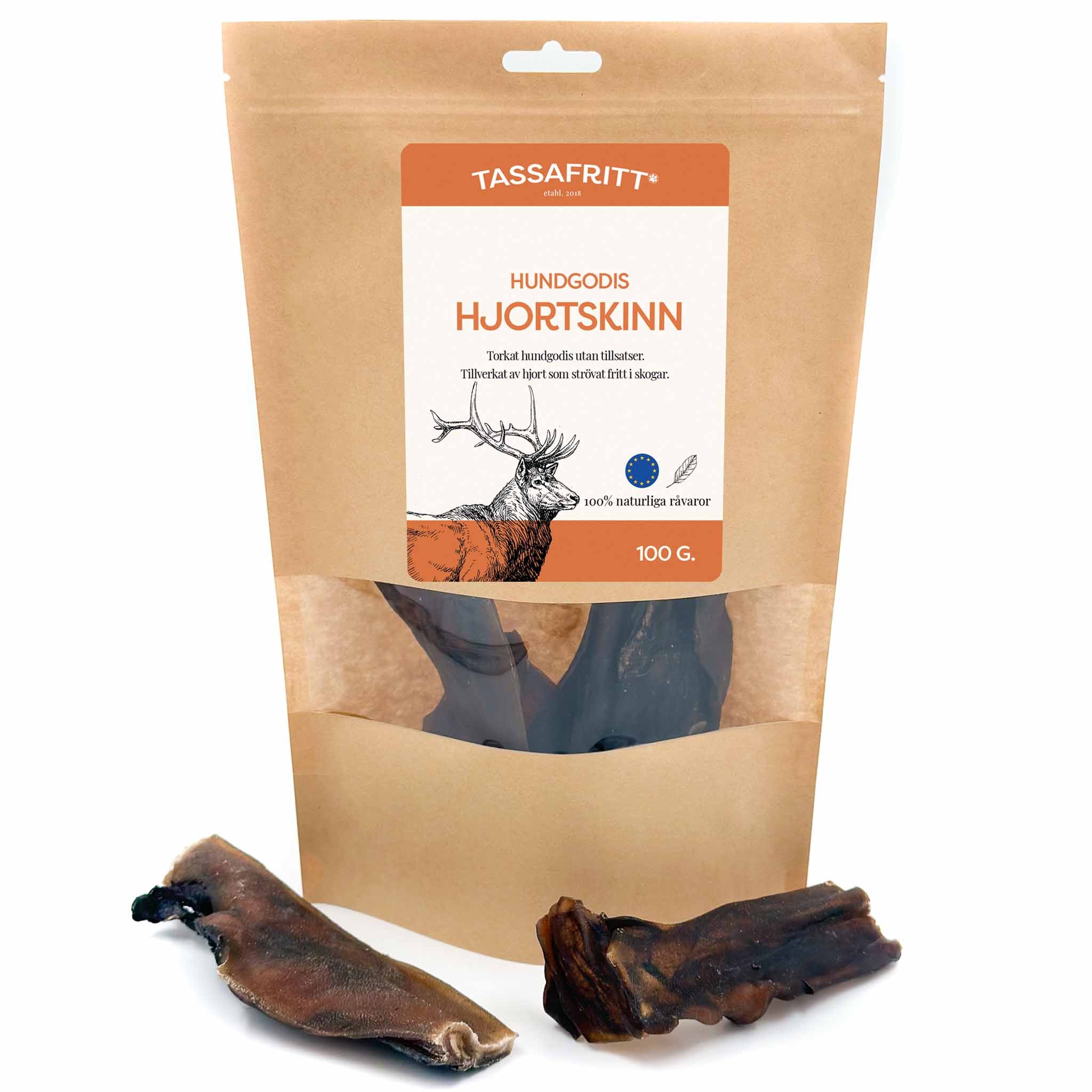 TassaFritt - Hjortrulle (100g)