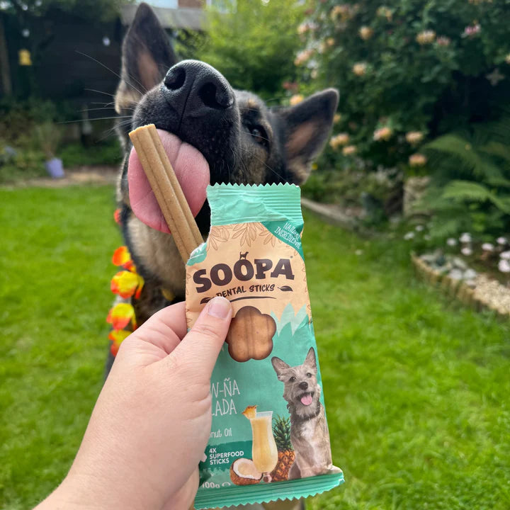 Soopa - Tuggpinnar | Paw-Na Colada - Kokos & Ananas (4-pack)