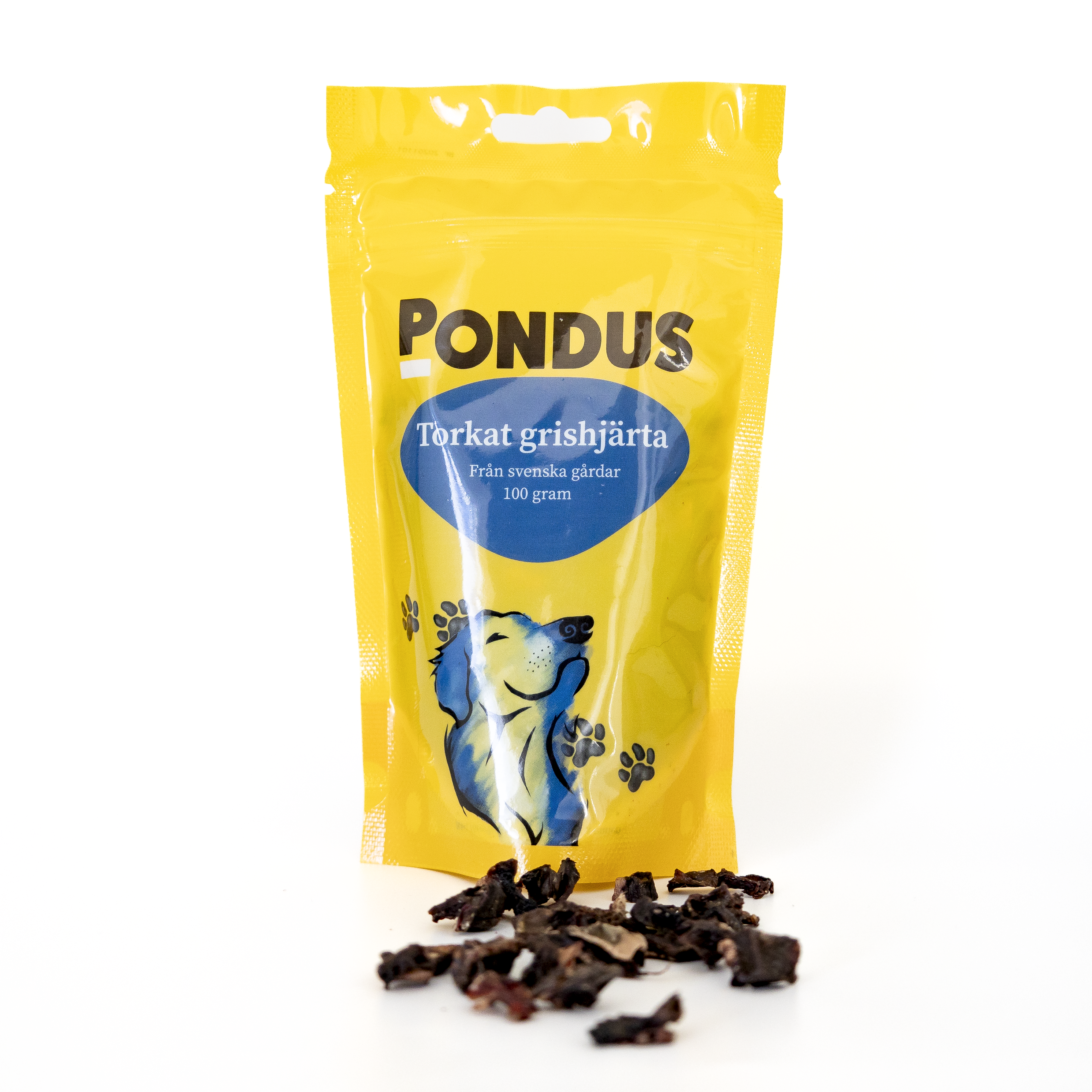 Pondus - Torkat grishjärta (100g)