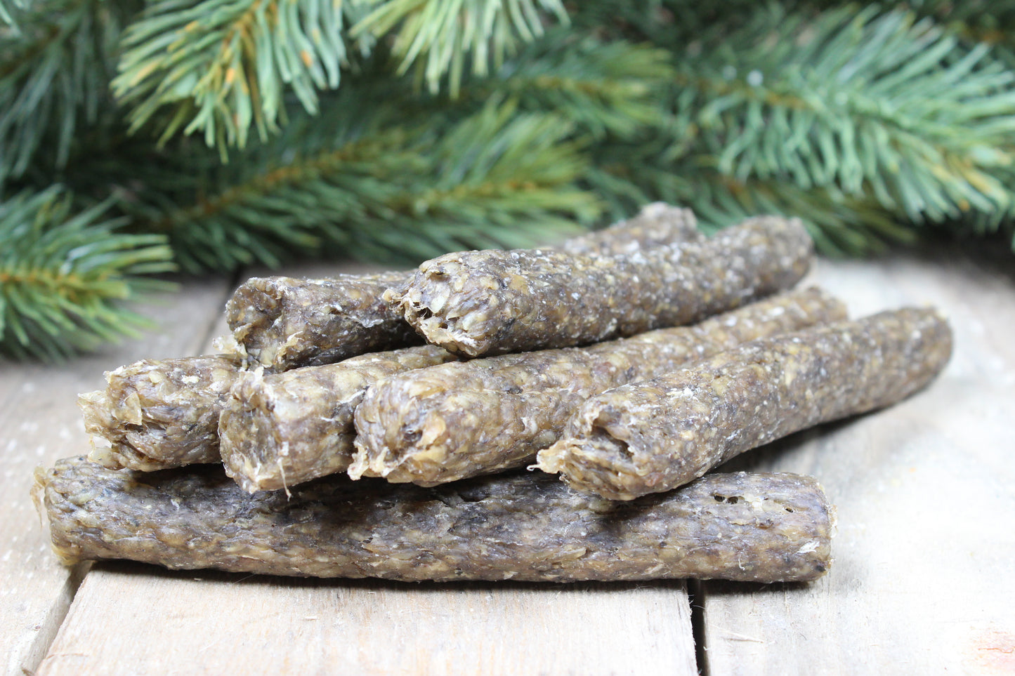 RAUH! - Crunchy deer | Lättuggat hjorthudstugg (Cirka 13cm)