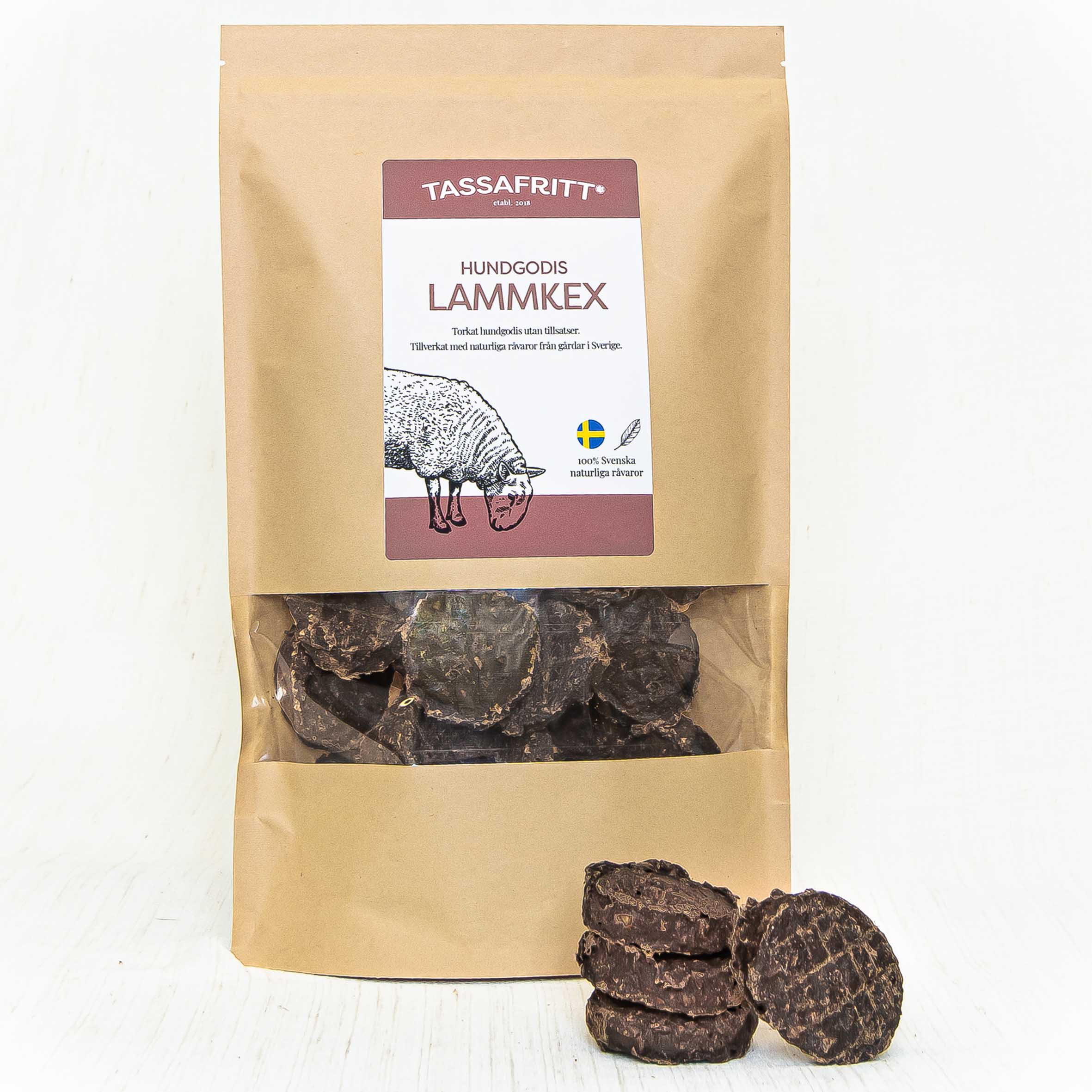 TassaFritt - Svenska lammkex (80g eller 500g)