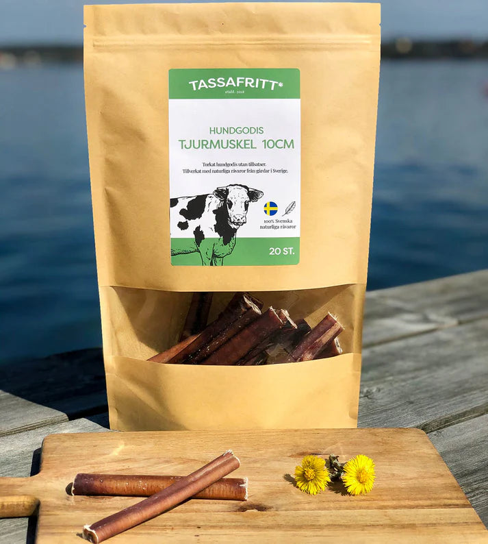 TassaFritt - Svensk tjurmuskel 10cm (1st, 10st eller 20st)