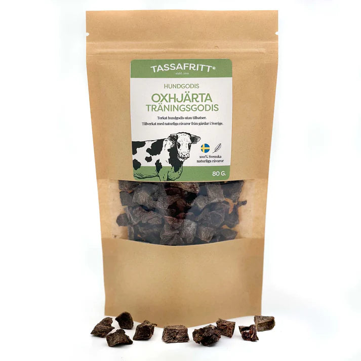 TassaFritt - Svenskt oxhjärta i minibitar (80g)