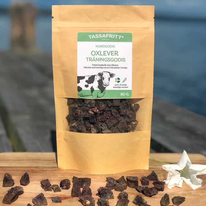 TassaFritt - Svensk oxlever i minibitar (80g)