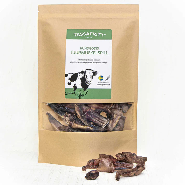 TassaFritt - Svenskt tjurmuskelspill (100g, 500g eller 1kg)