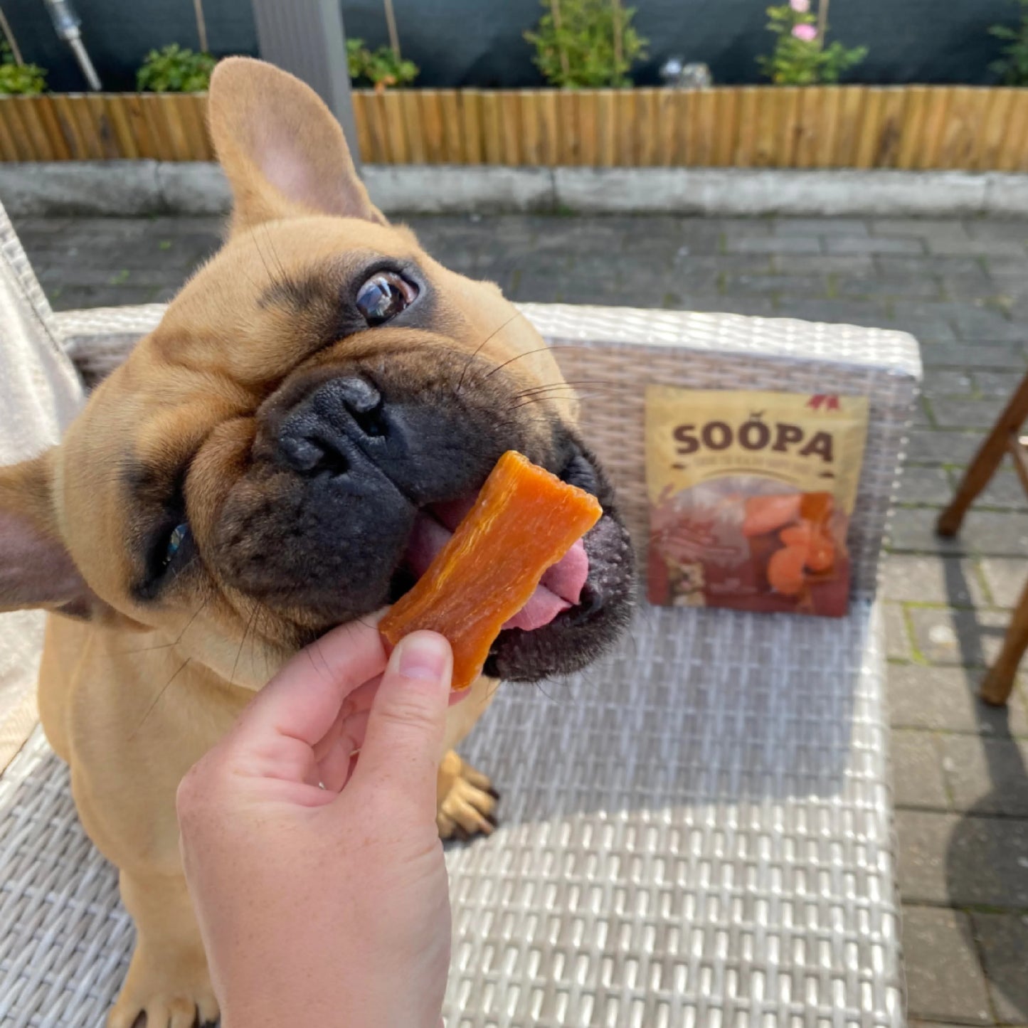 Soopa - Tugg av torkad sötpotatis (100g)