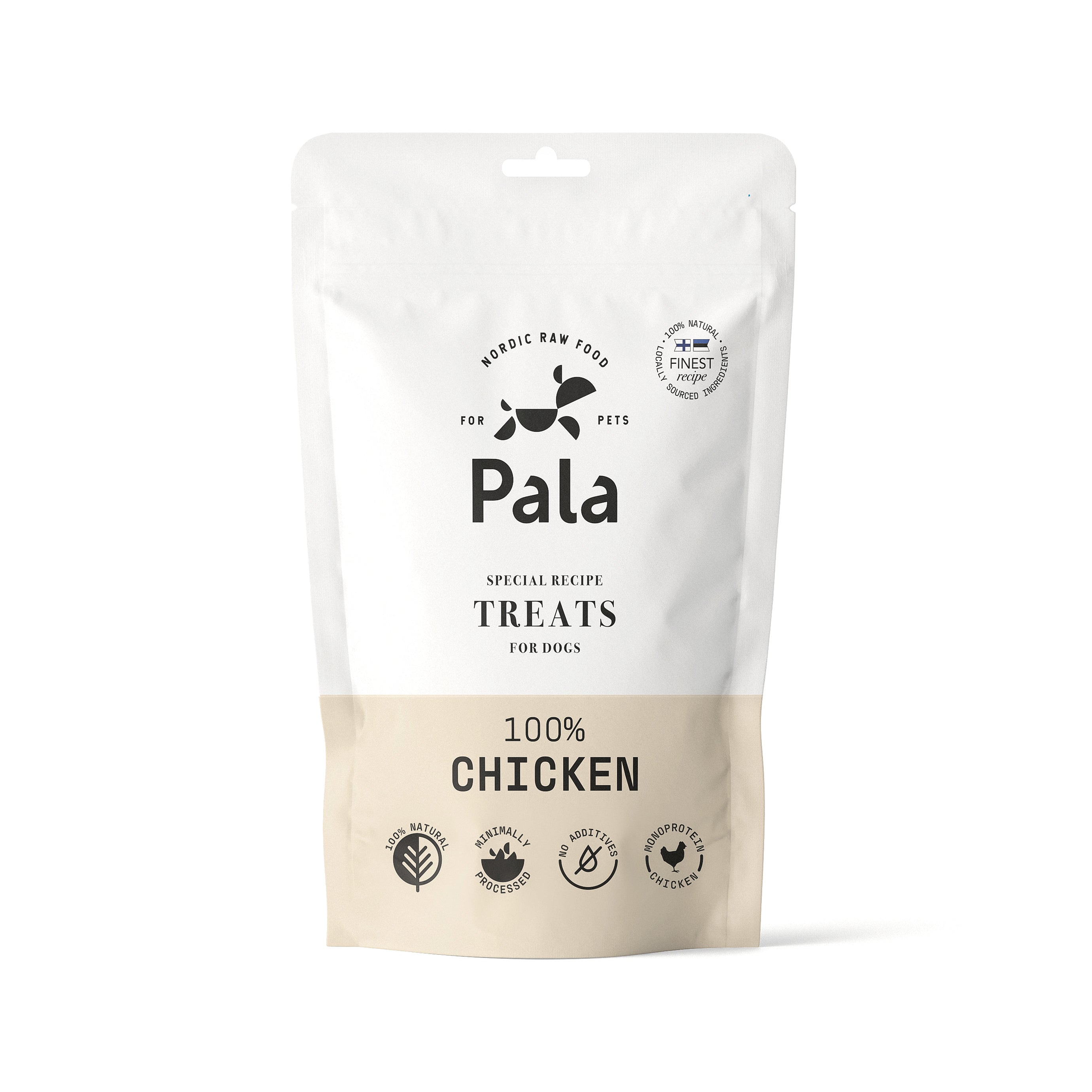 Pala - Hundgodis av 100% kycklingkött (100g)