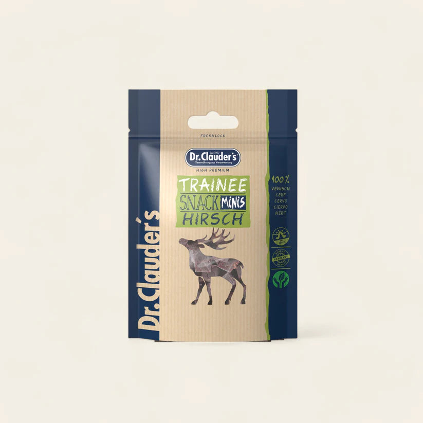 Dr. Clauder´s - Minibitar av hjortkött (50g)