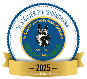 Vi stödjer polishundarna