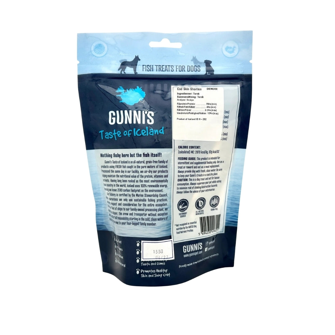 Gunnis - Torkat torskskinn (71g)
