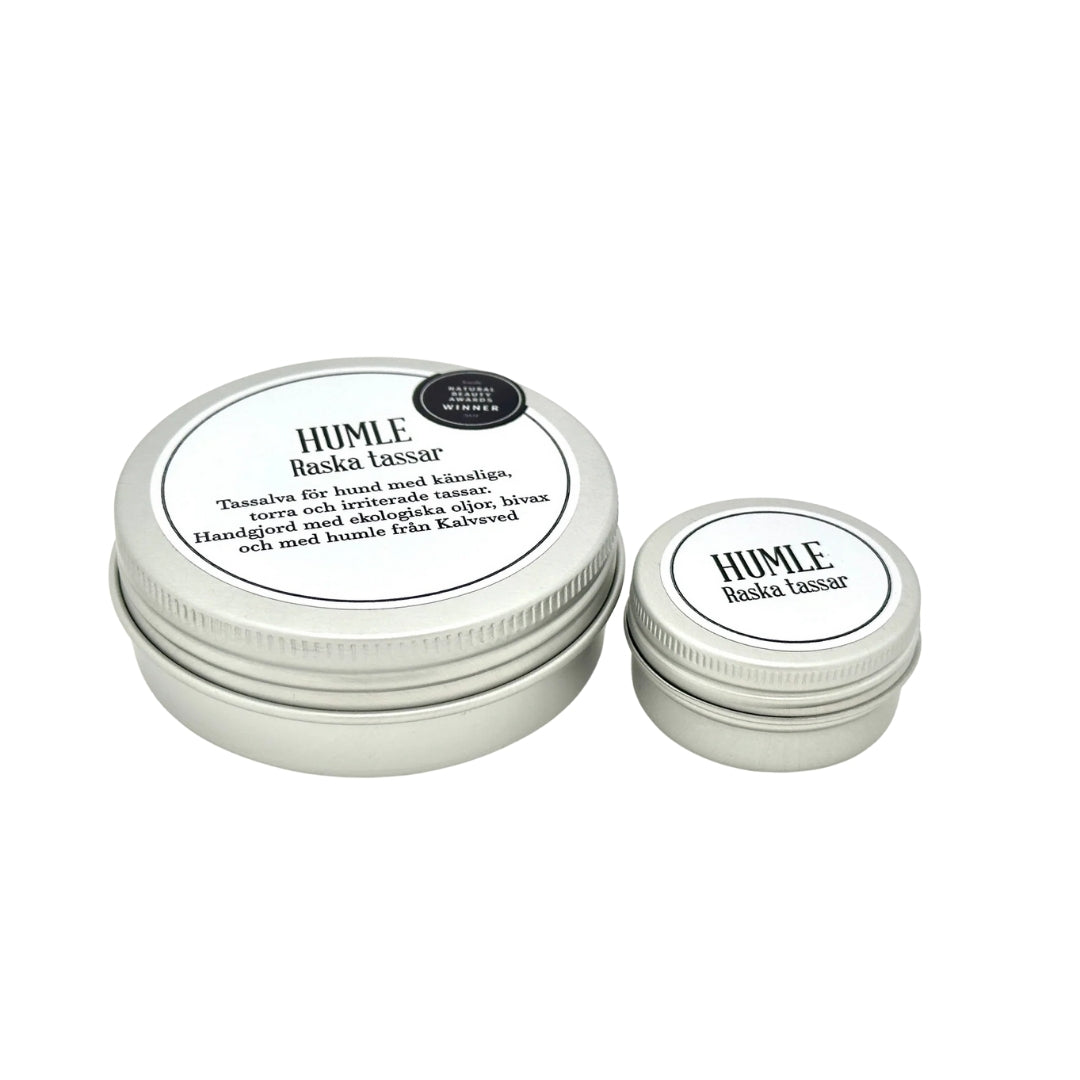 HUMLE - Raska tassar - Nordens bästa tassalva