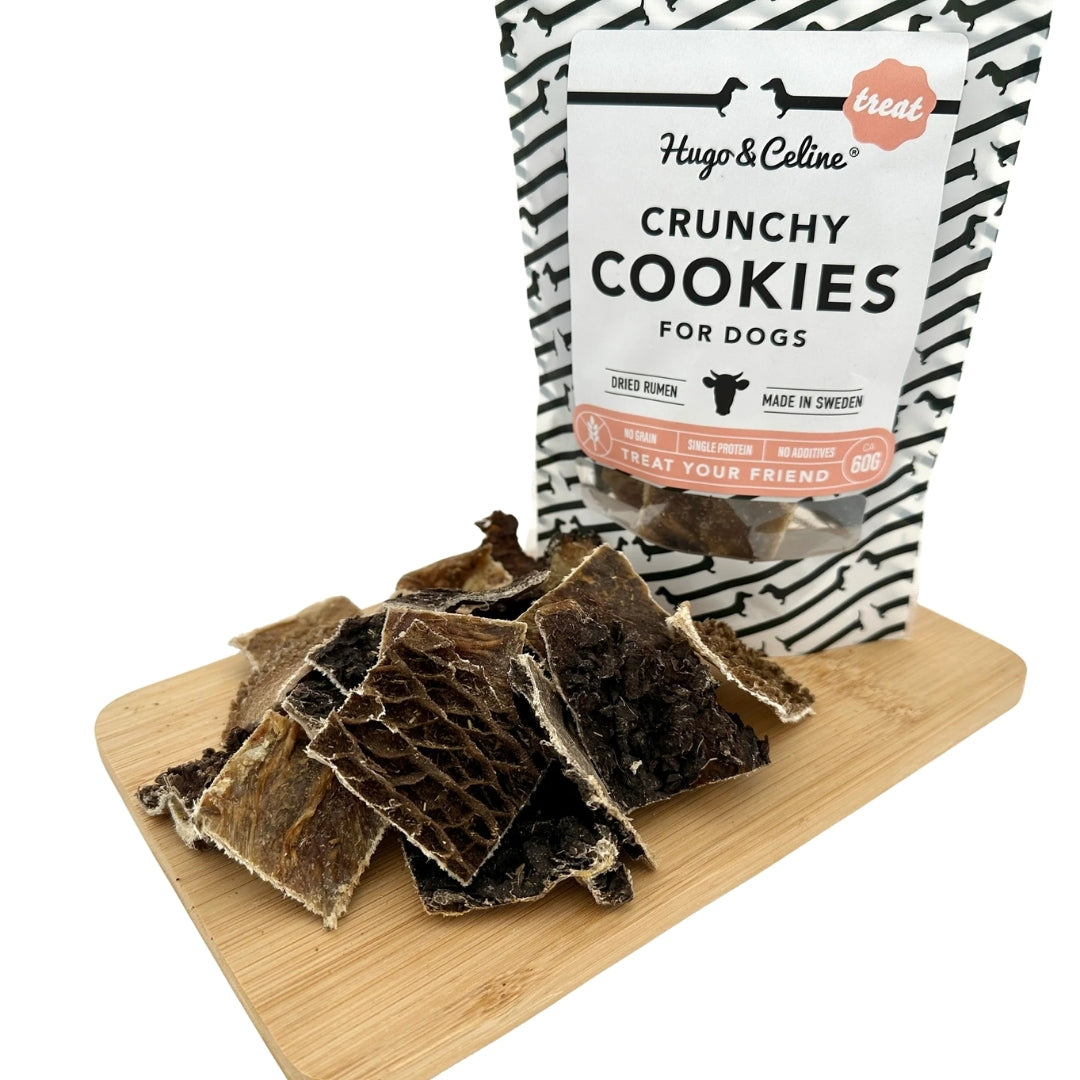 Hugo & Celine - Crunchy Cookies | Torkad nötvom (60g)