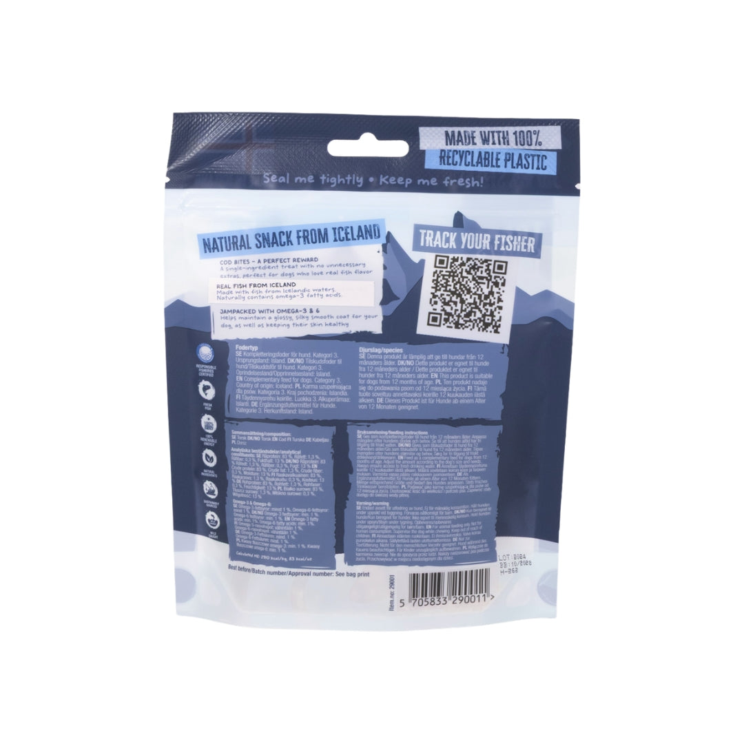TreatEaters Iceland - Cod Small Bites (70g)