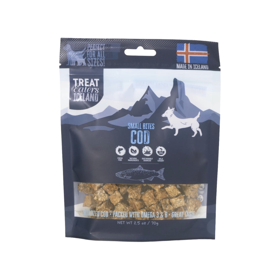 TreatEaters Iceland - Cod Small Bites (70g)