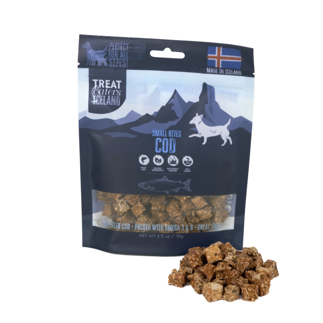 TreatEaters Iceland - Cod Small Bites (70g)