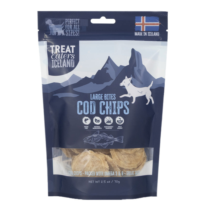 TreatEaters Iceland - Cod Chips Large Bites (70g)