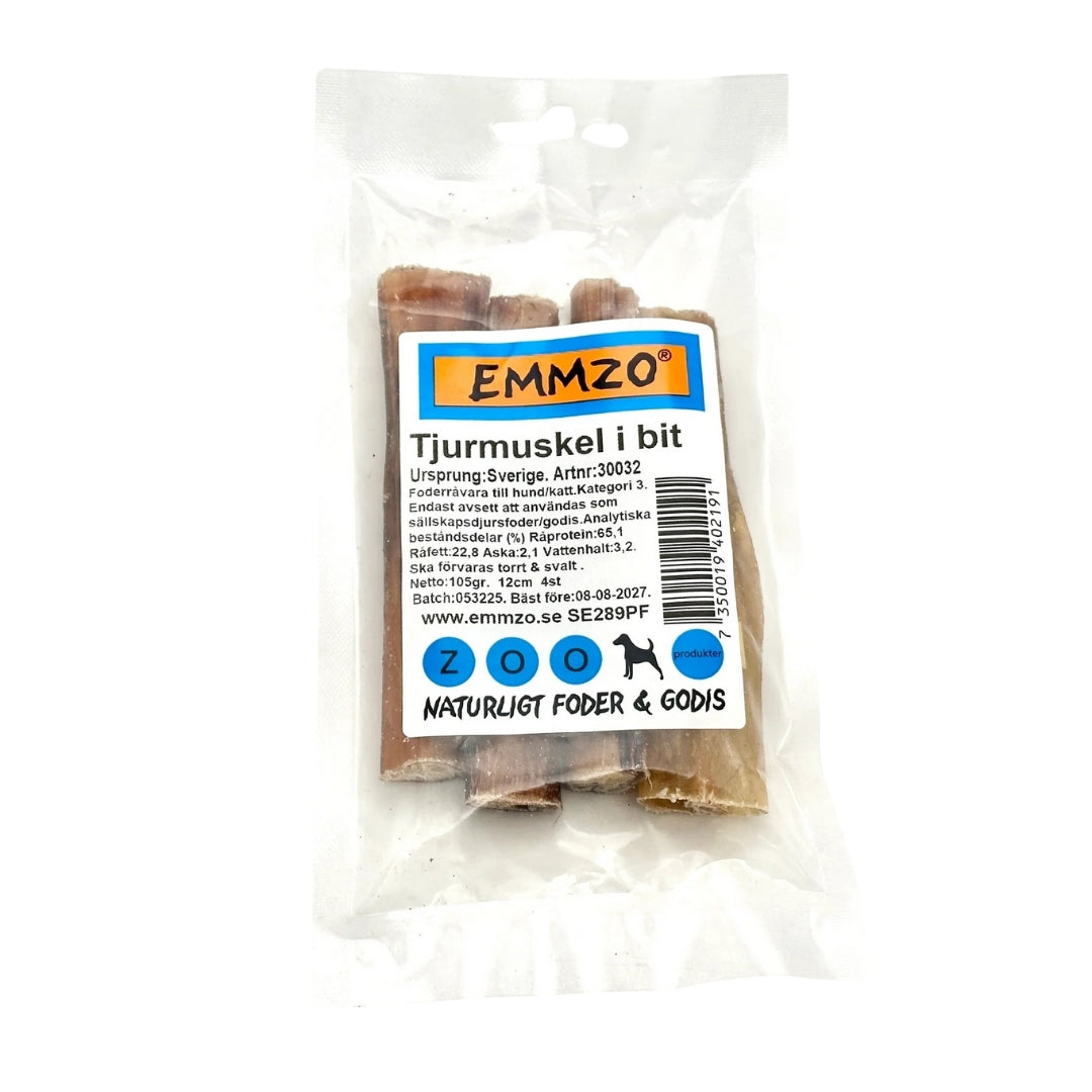 Emmzo  - Svensk tjurmuskel (12cm, 4-pack)