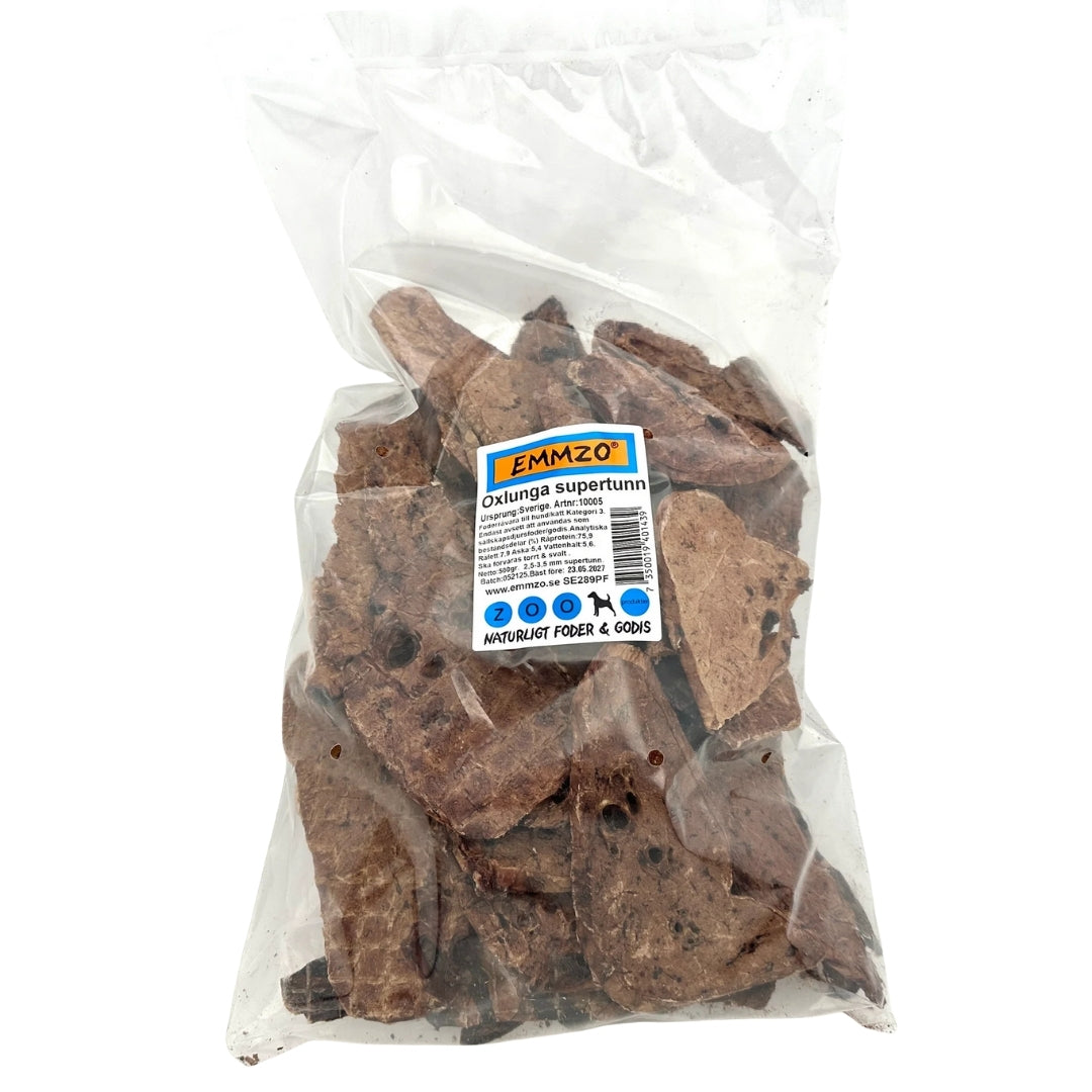 Emmzo - Svensk oxlunga supertunn (500g)