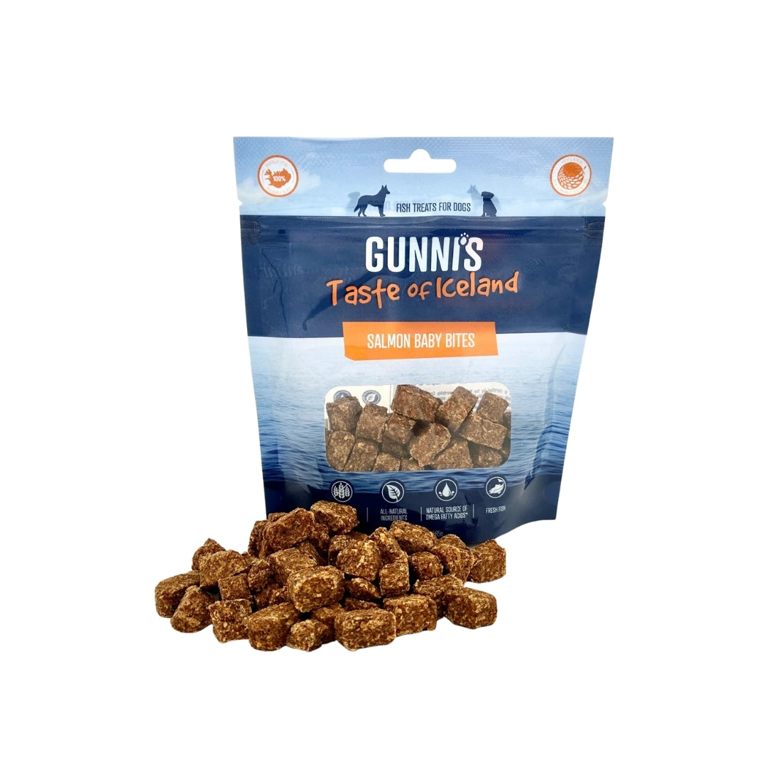 Gunnis - Bitar av lax (85g)
