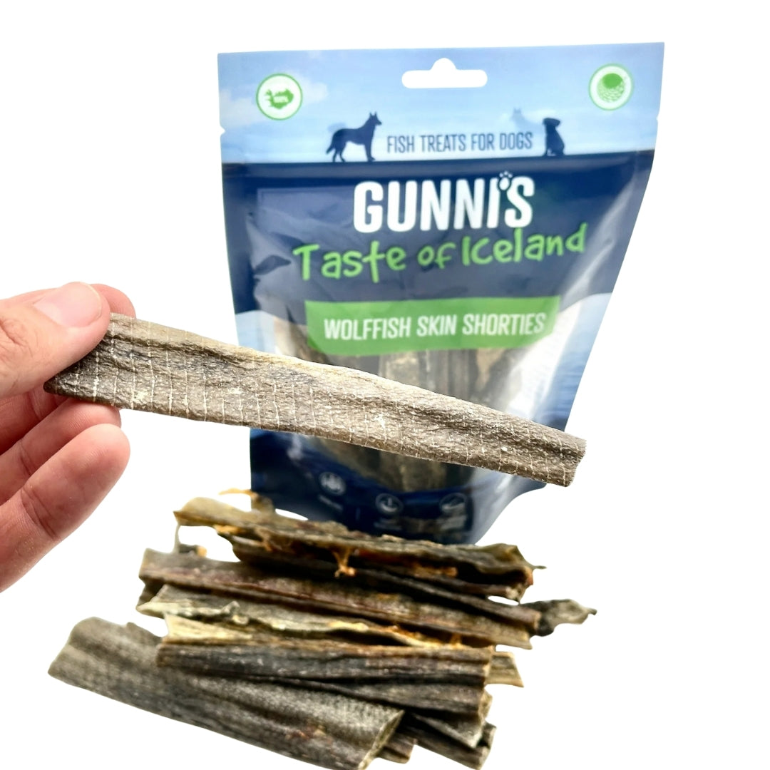 Gunnis - Torkat havskattsskinn (71g)
