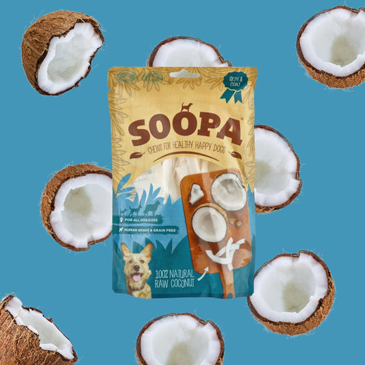 Soopa - Tugg av torkad kokos (100g)