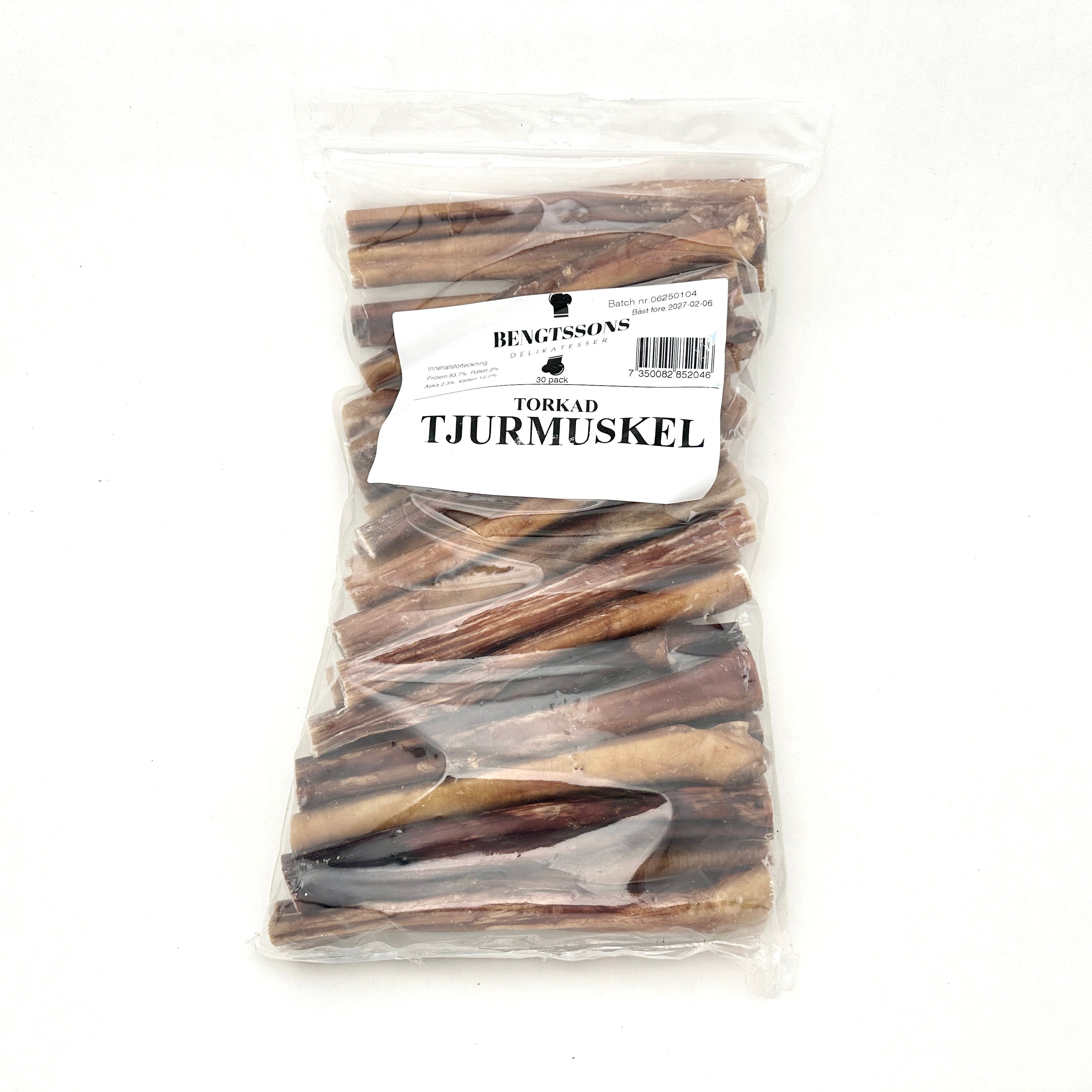 Bengtssons Delikatesser - Svensk tjurmuskel (20cm, 1-pack eller 30-pack)