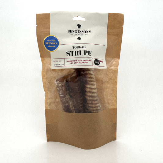 Bengtssons Delikatesser - Torkad nötstrupe (110g eller 1kg)